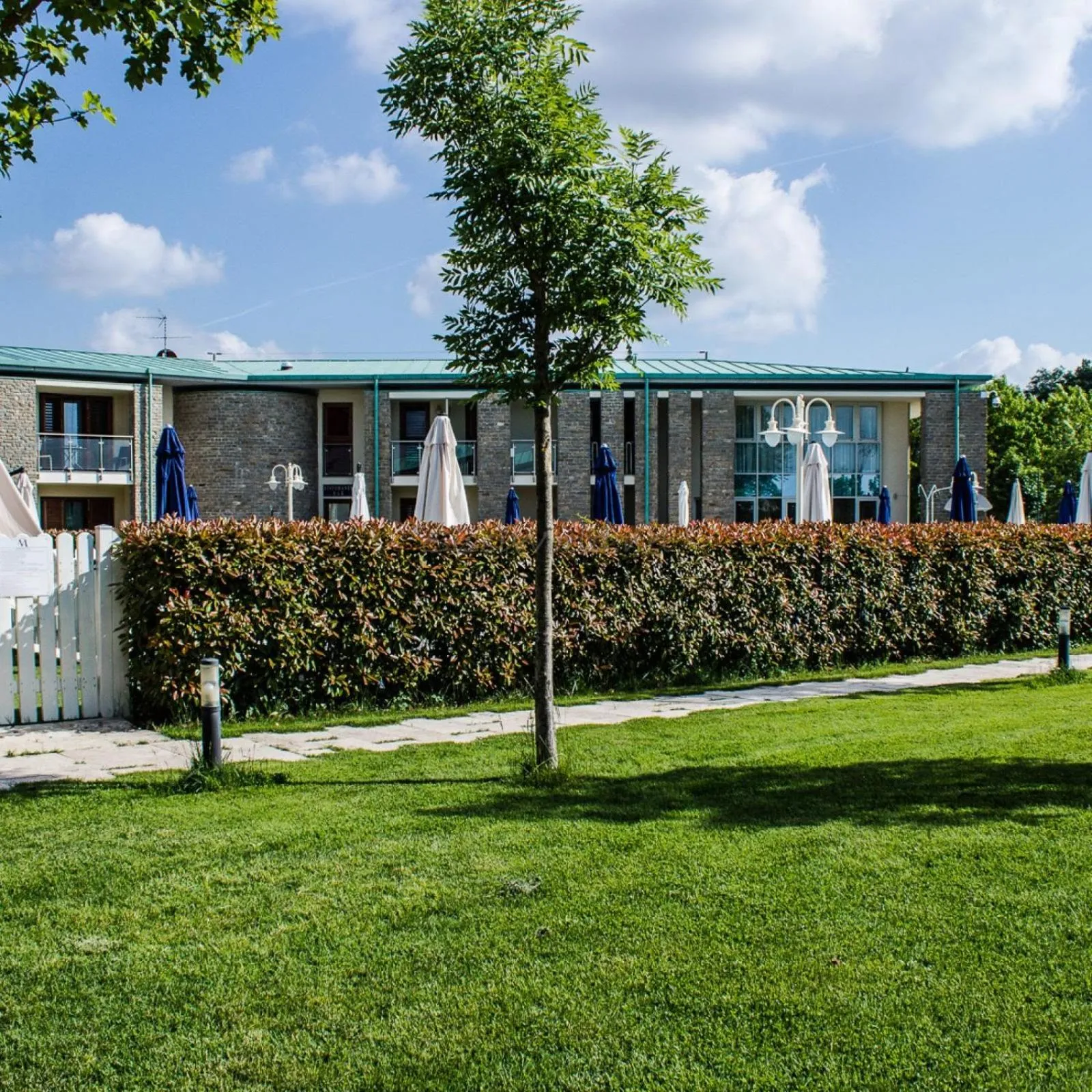Garden in Chianti Village Morrocco