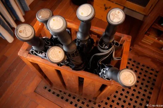 Decorative detail in Hôtel Kermor