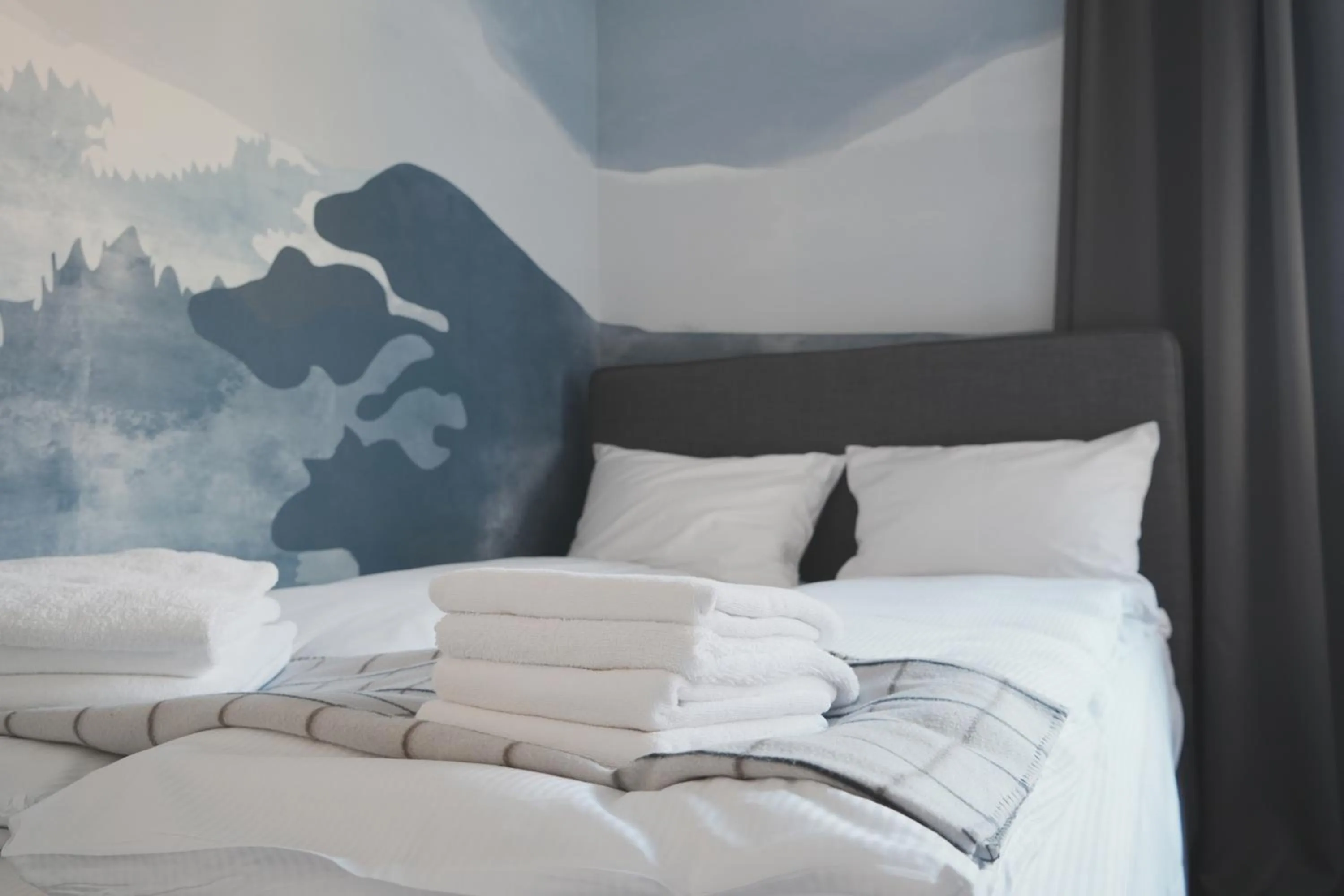 Bed in Villa Monica Apartamenty