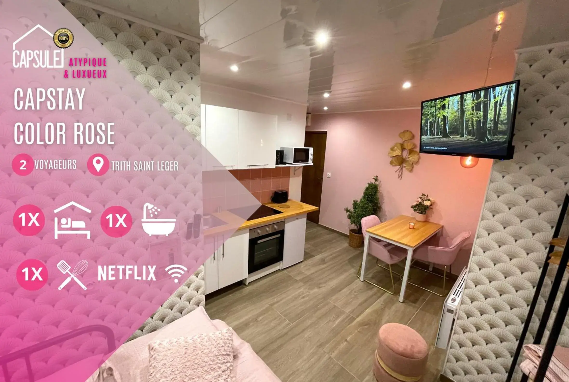 Studio in Capstay Color Valenciennes & Netflix Studio in Capstay Color Valenciennes & Netflix