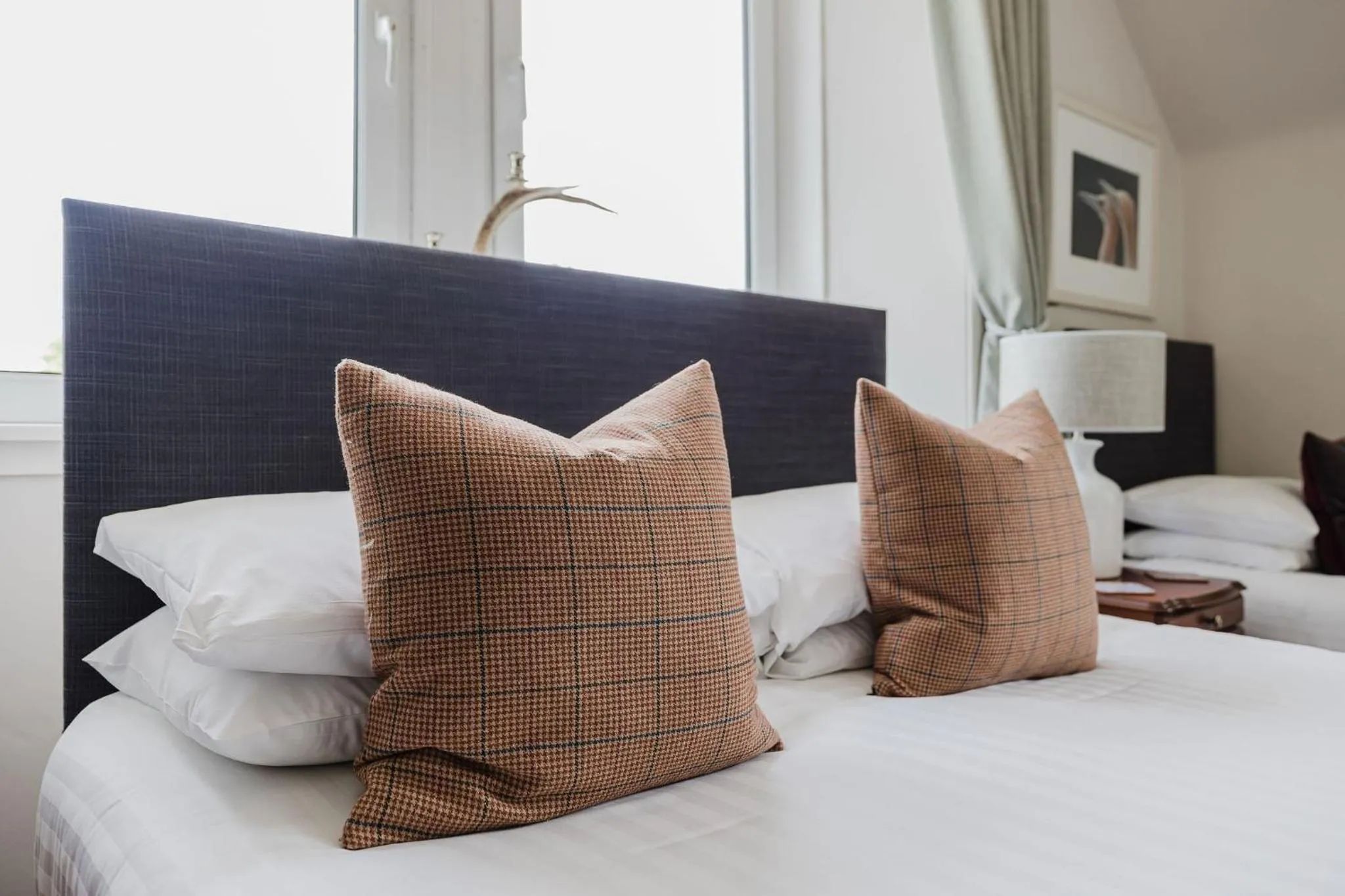 Bed in Whitebridge Hotel