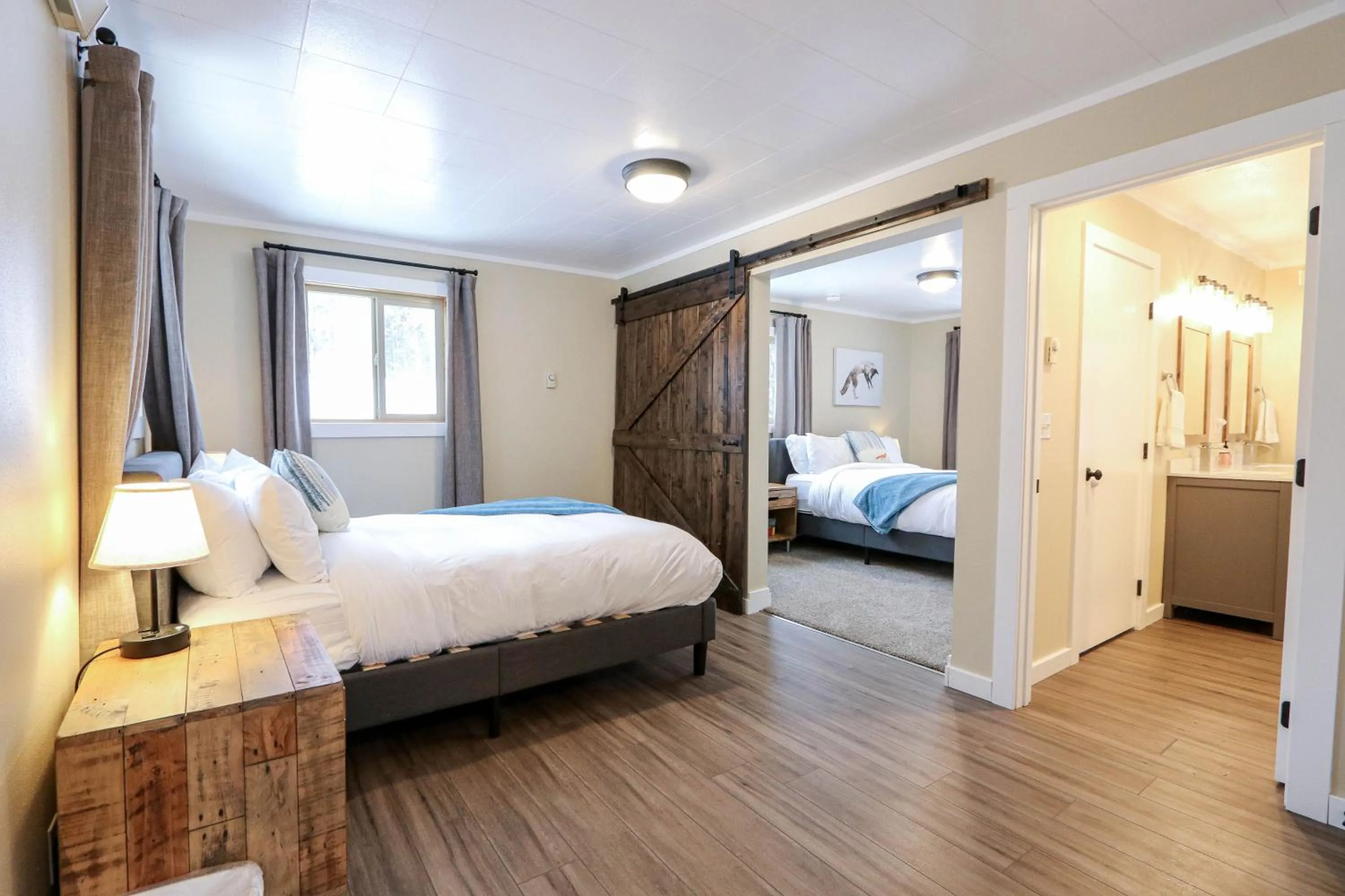 Bed in Shepherd Family Retreats- Fox