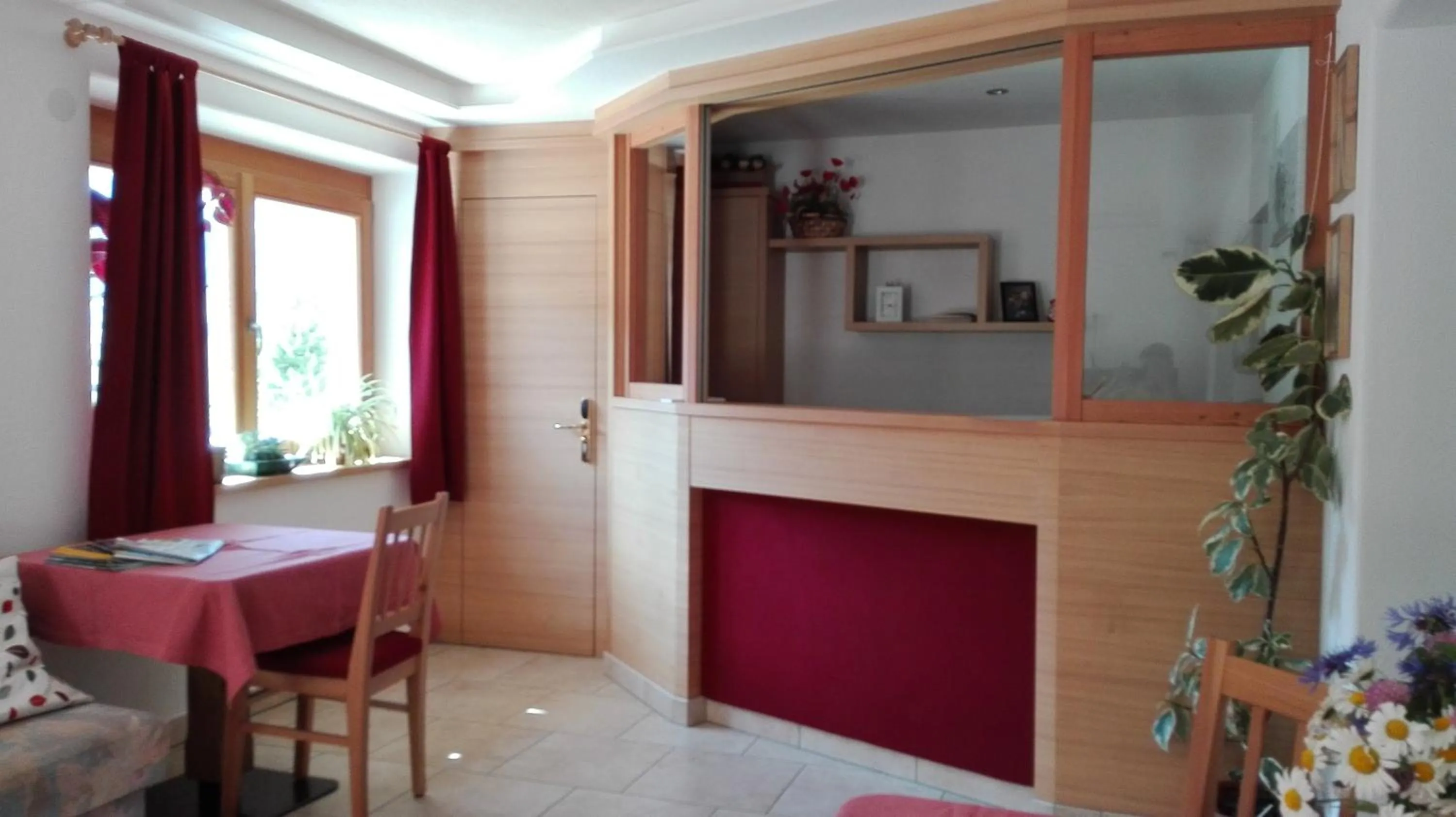 Lobby or reception in Pensione Valbona