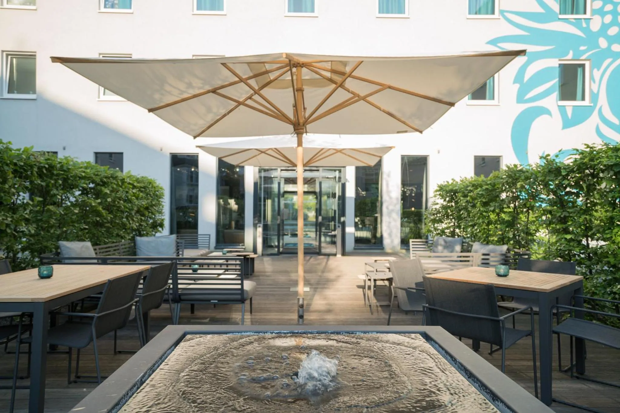 Balcony/Terrace in Motel One Hamburg Airport