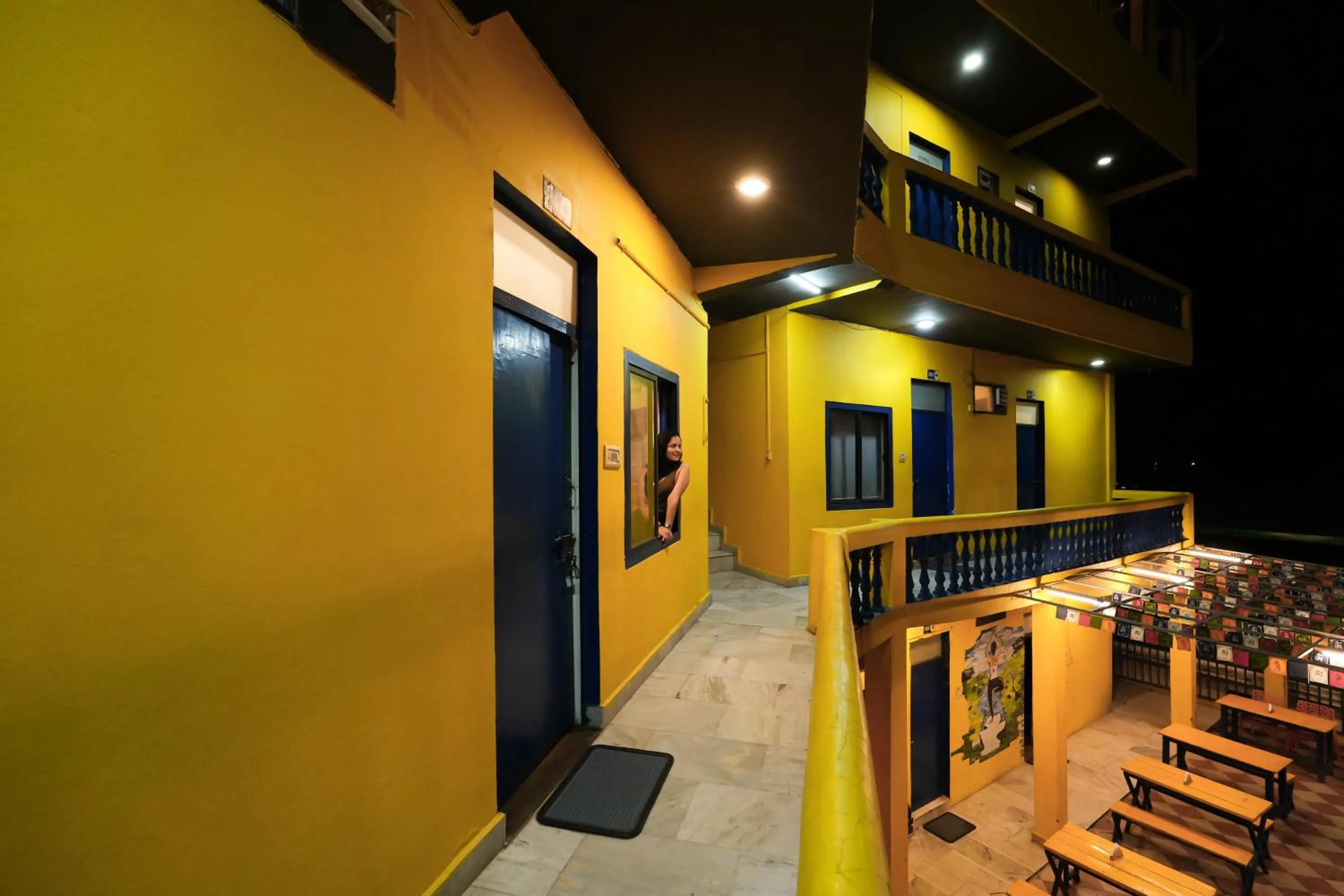 Property building in Shalom Backpackers Rishikesh