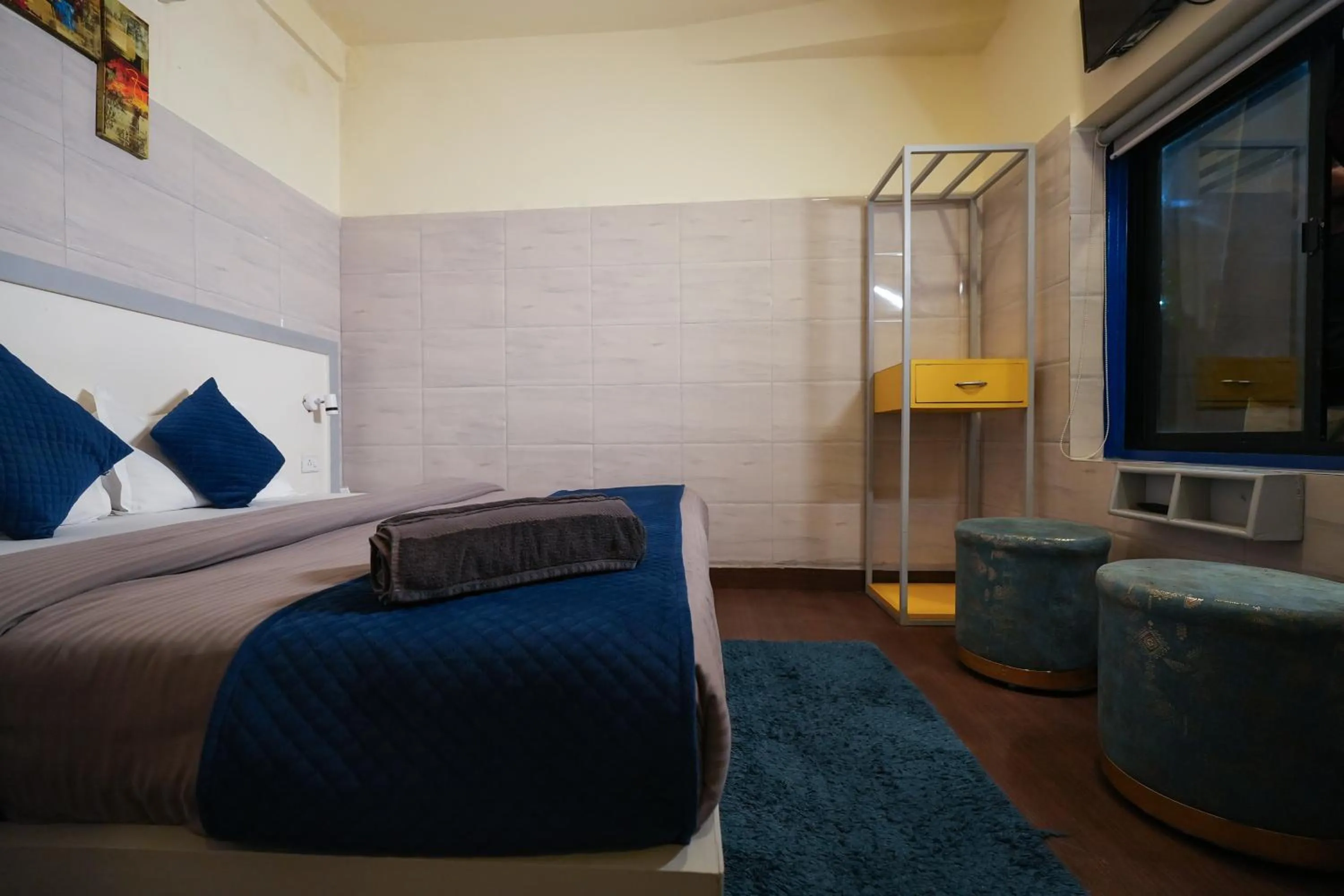 Bed in Shalom Backpackers Rishikesh