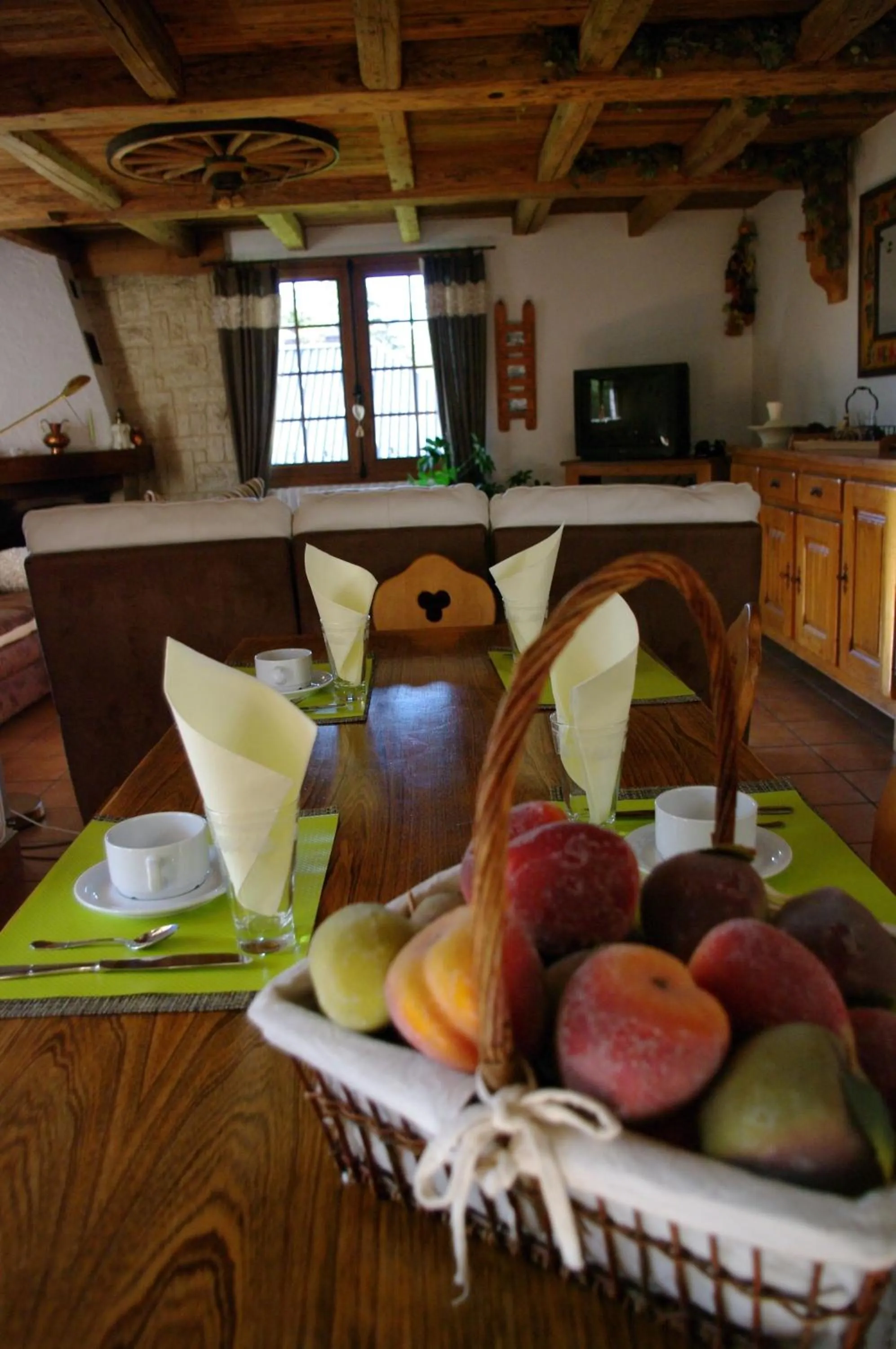 Seating area in Chambres d'Hôtes Les Pierres Taillées