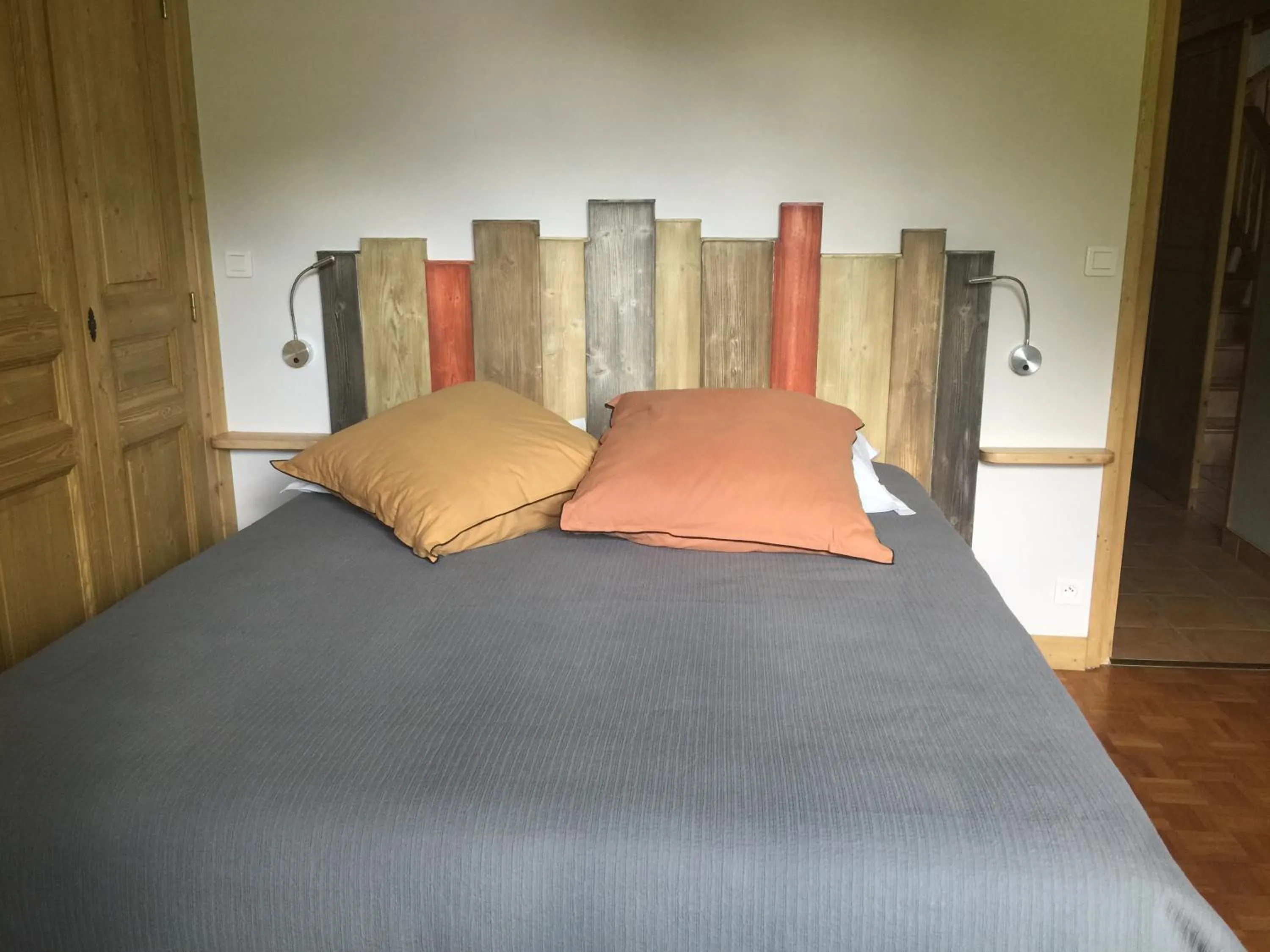 Bed in Chambres d'Hôtes Les Pierres Taillées