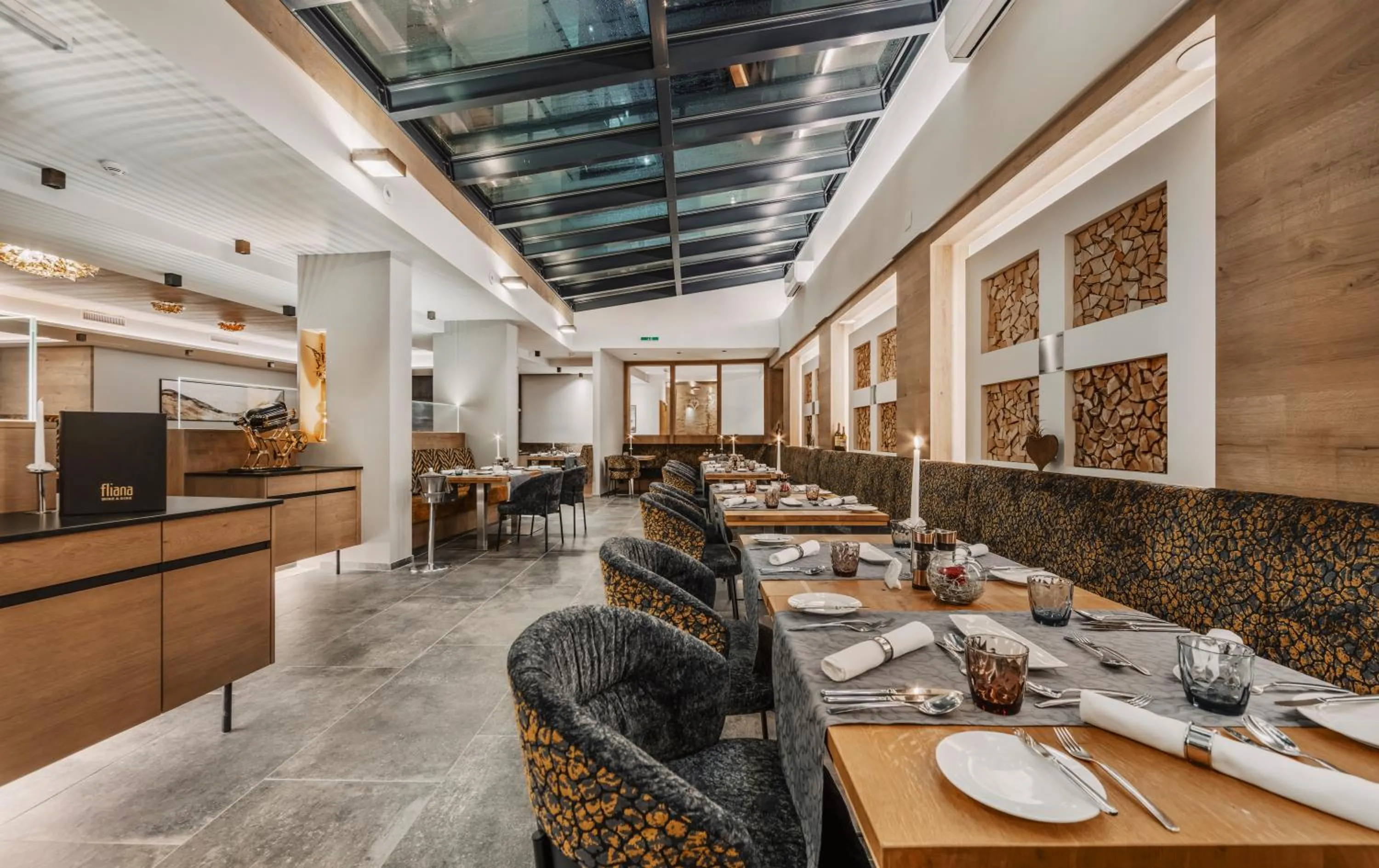 Food and drinks in Hotel Fliana 4-Sterne Superior