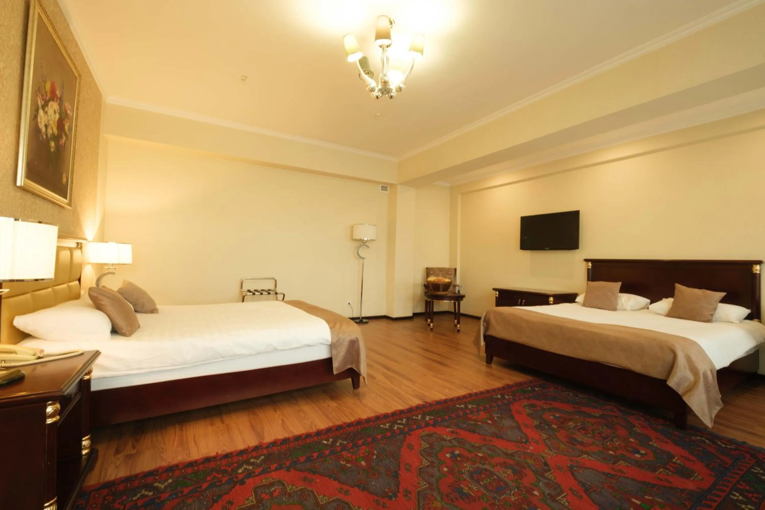 Bed in REIKARTZ PARK ASTANA ex-Royal Park Hotel & SPA