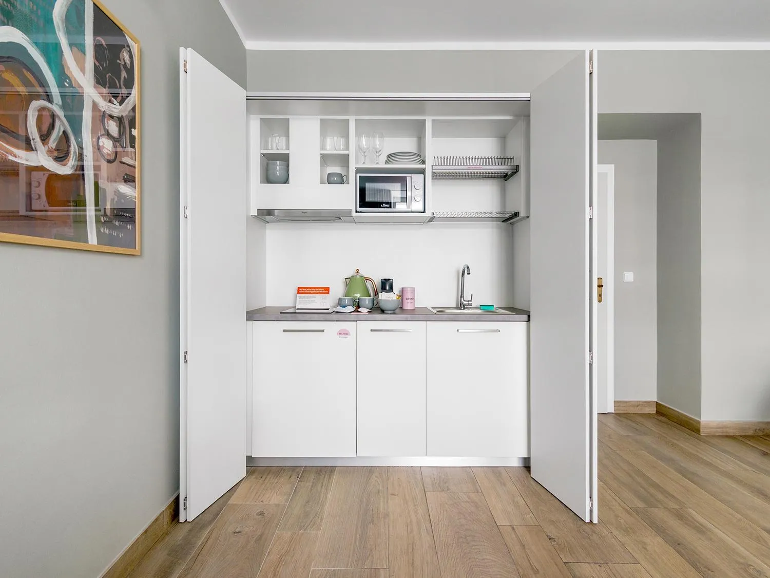 Kitchen or kitchenette in Numa Prague Libusa