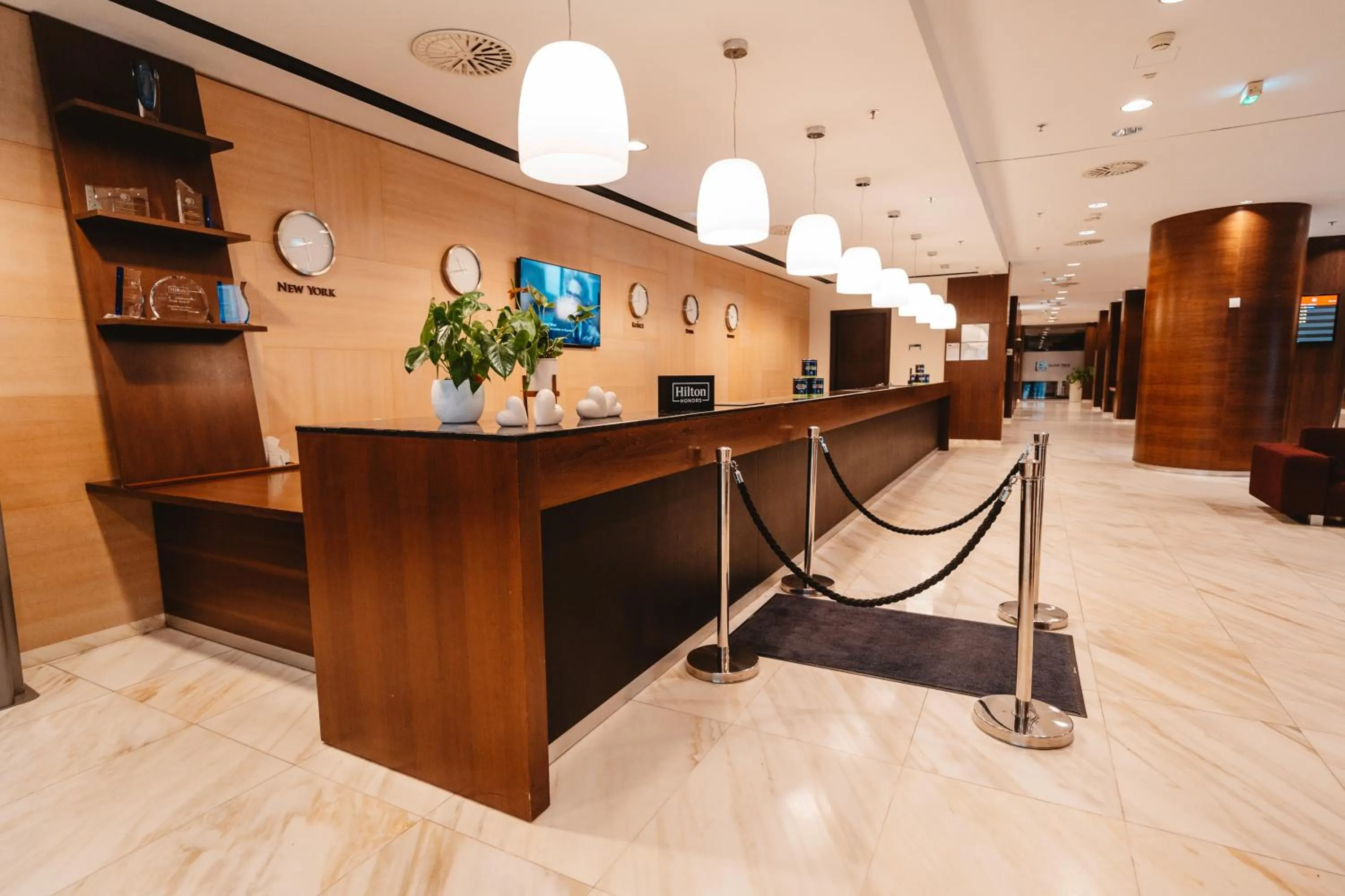 Lobby or reception in DoubleTree By Hilton Košice