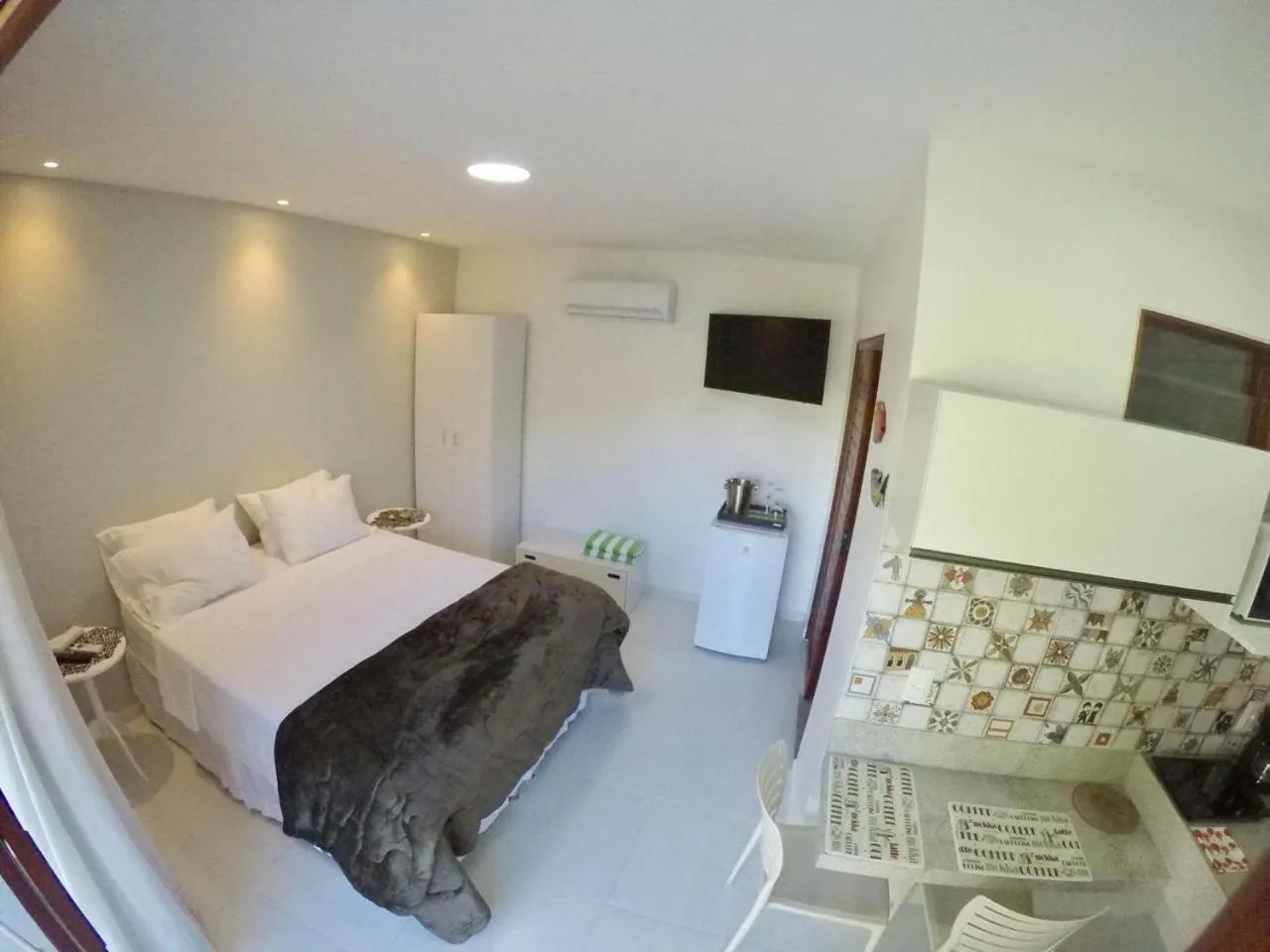 Bed in Pousada Ipioca Beach Village