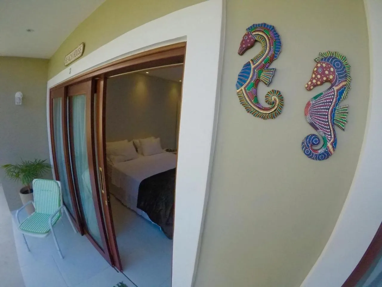 Bed in Pousada Ipioca Beach Village