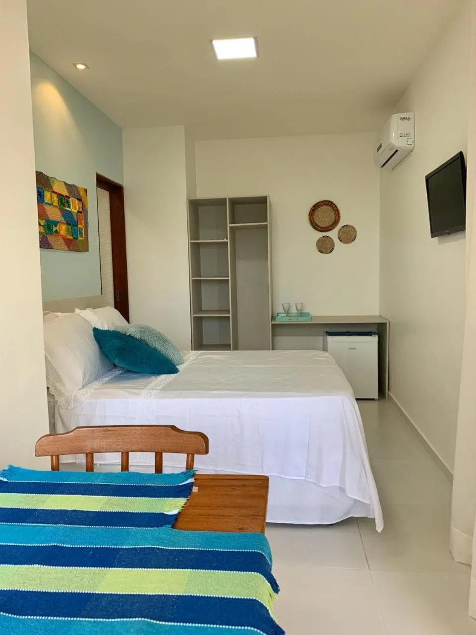 Bed in Pousada Ipioca Beach Village