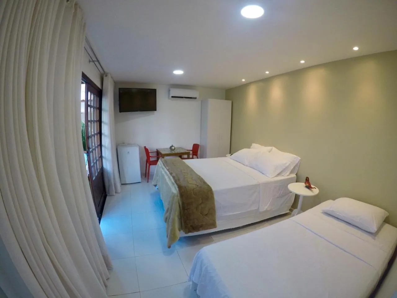 Bed in Pousada Ipioca Beach Village