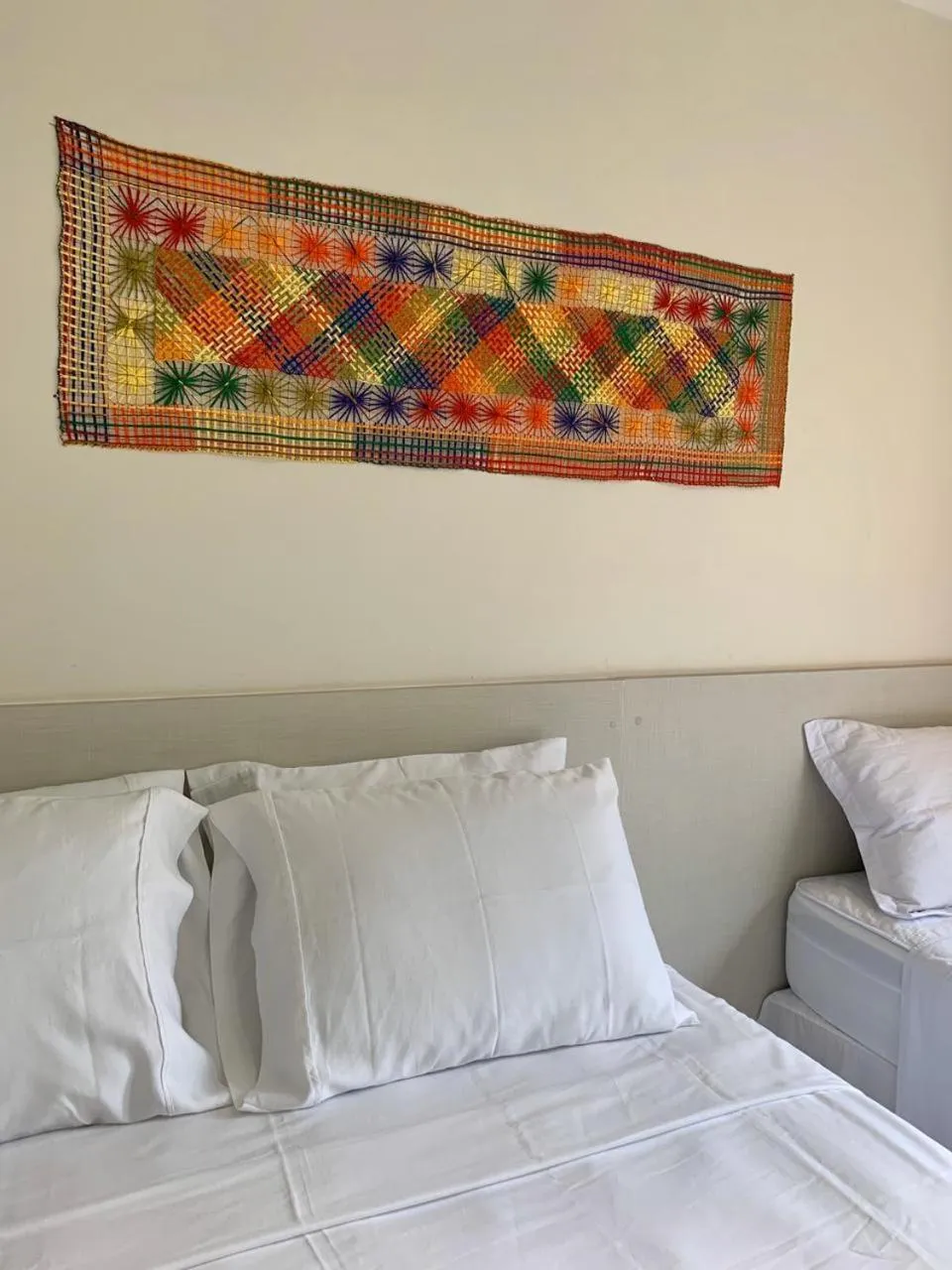 Bed in Pousada Ipioca Beach Village