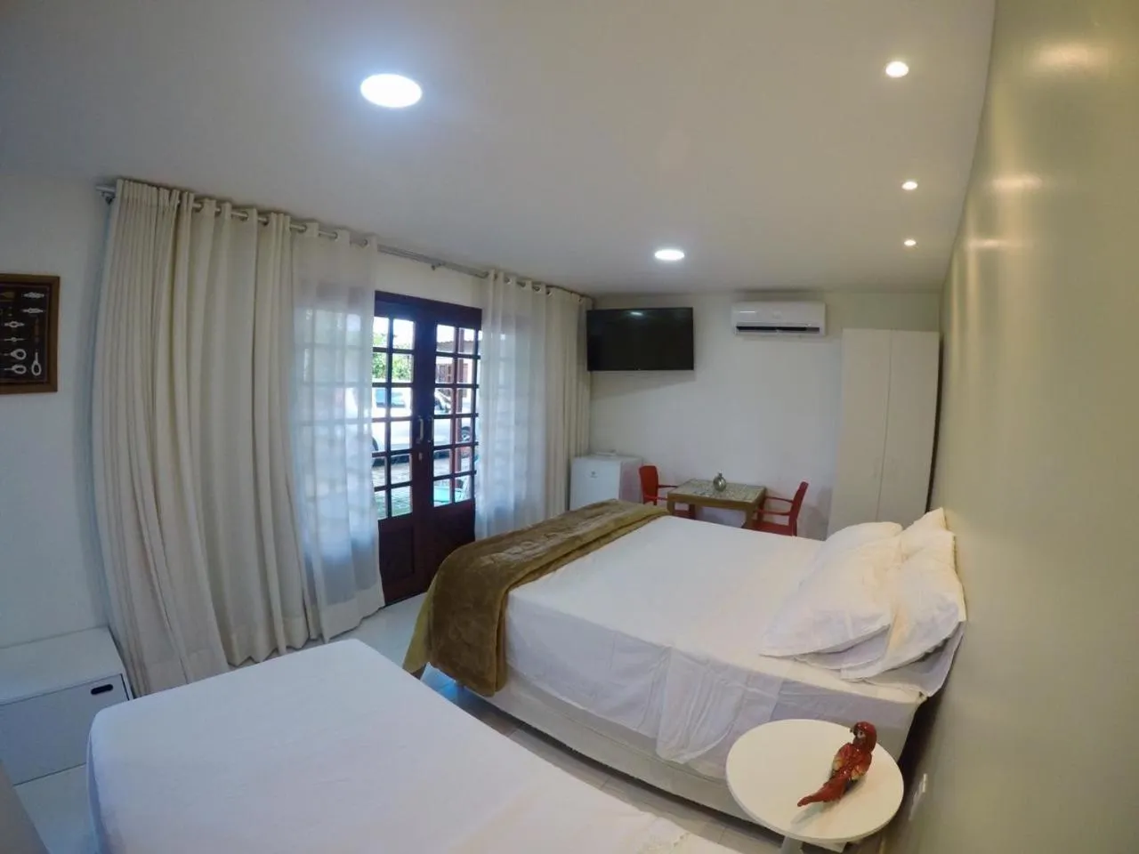 Bed in Pousada Ipioca Beach Village