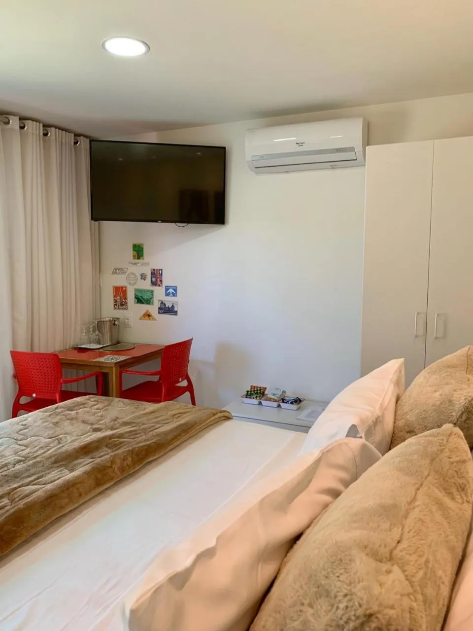 Bed in Pousada Ipioca Beach Village