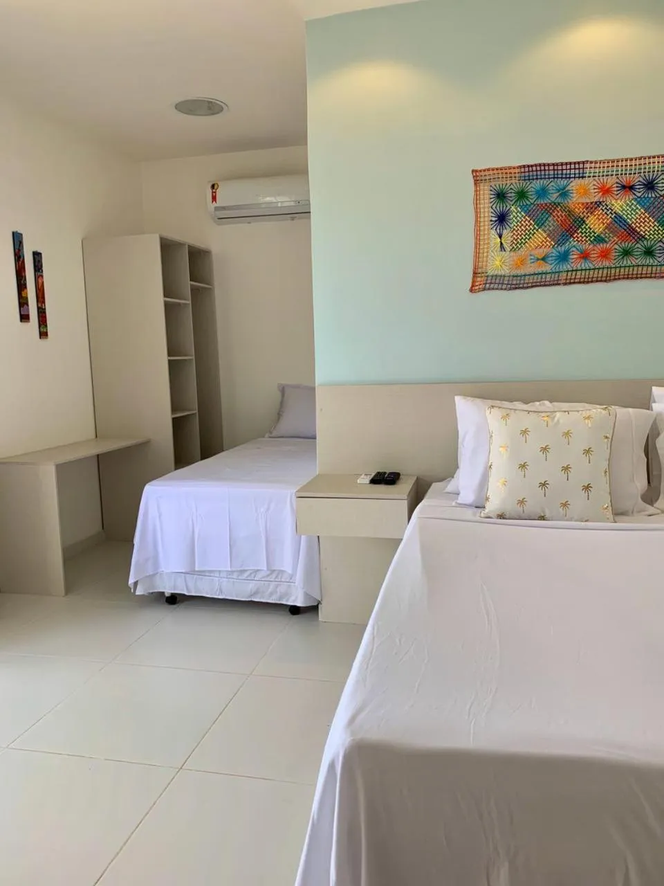 Bed in Pousada Ipioca Beach Village