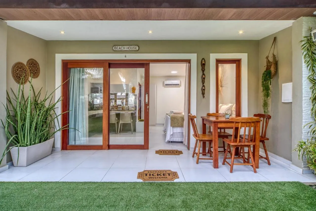 Balcony/Terrace in Pousada Ipioca Beach Village