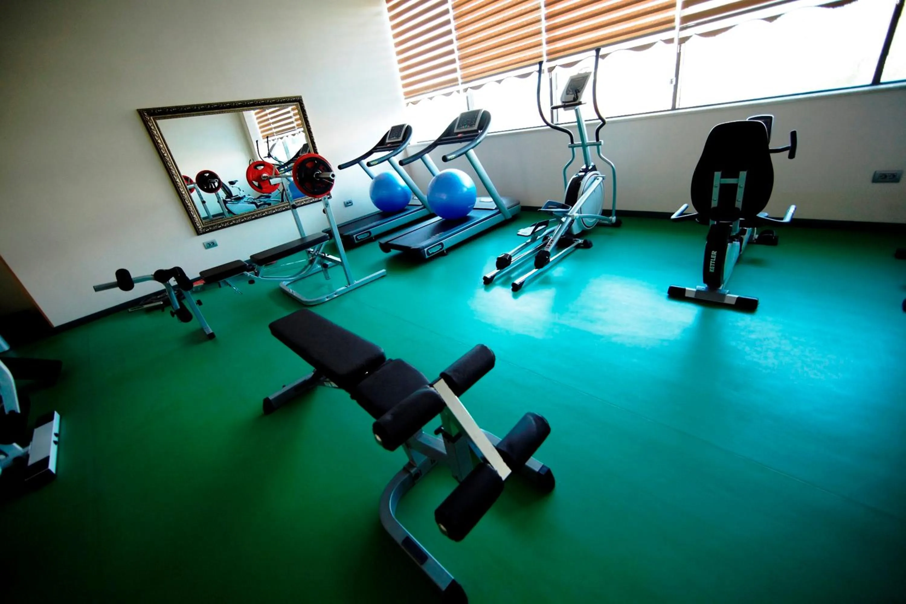 Fitness centre/facilities in Graaf Hotel