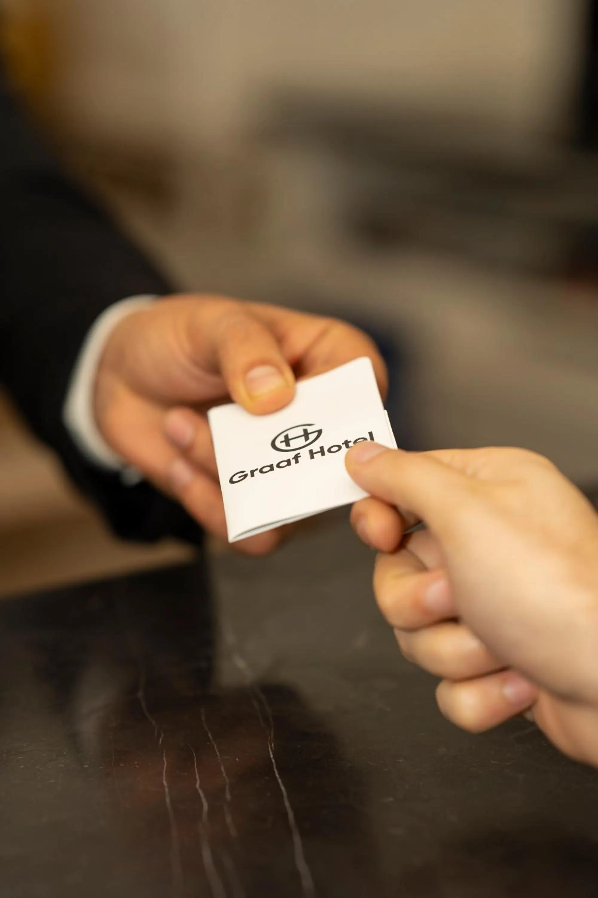 Lobby or reception in Graaf Hotel