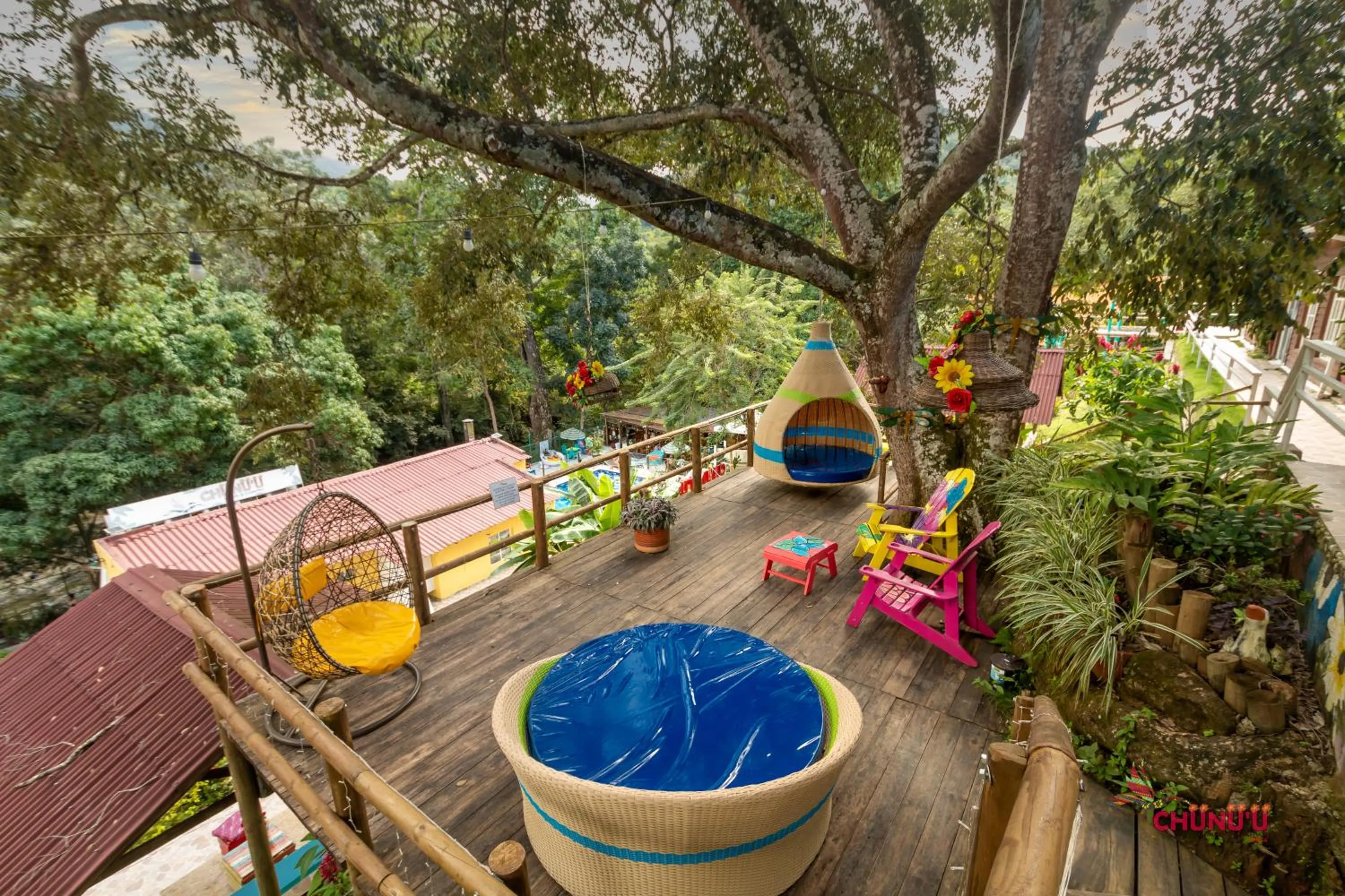 Children play ground in MINCA Chunuu - glamping - coworking MINCA