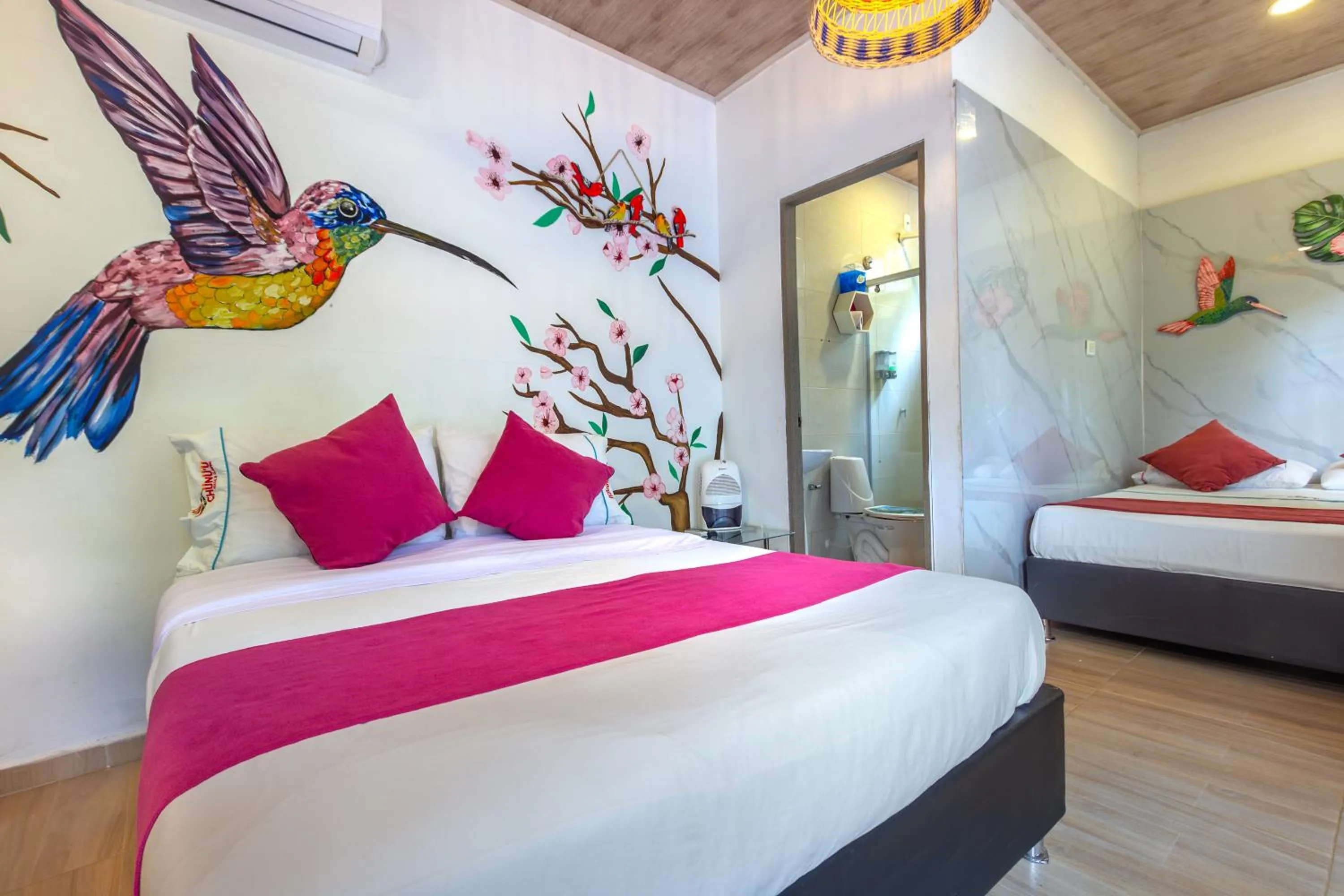 Bed in MINCA Chunuu - glamping - coworking MINCA