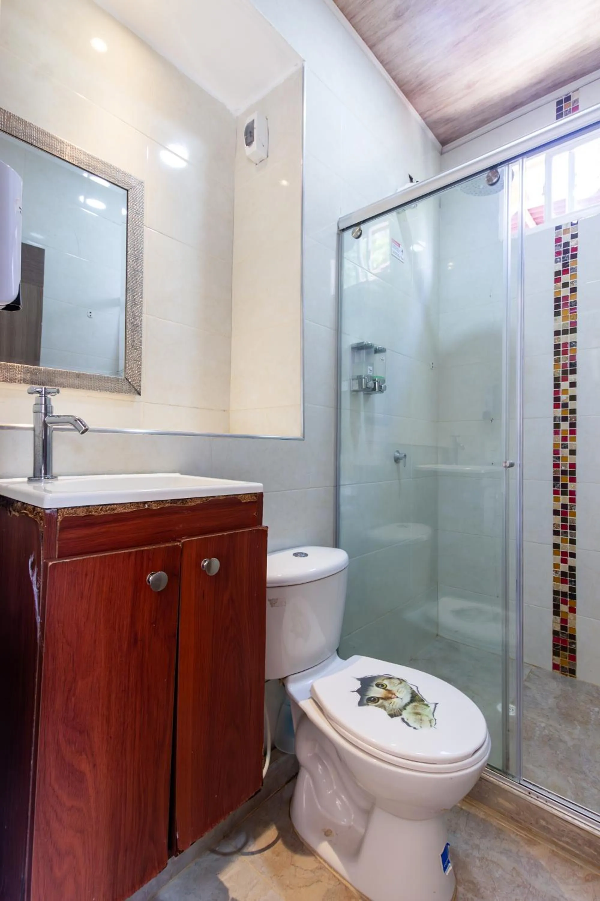 Bathroom in MINCA Chunuu - glamping - coworking MINCA