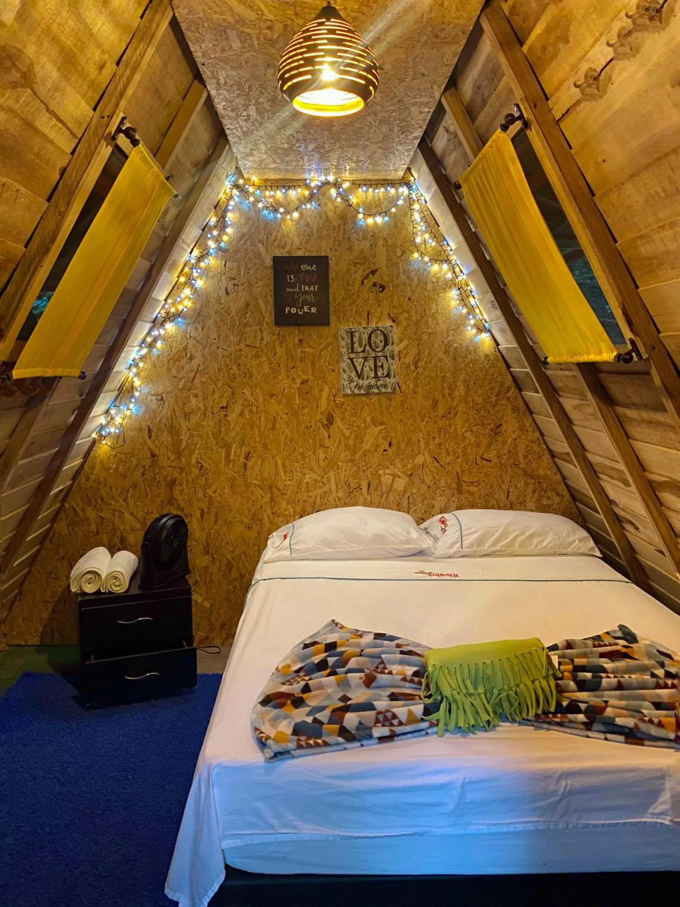 Bed in MINCA Chunuu - glamping - coworking MINCA