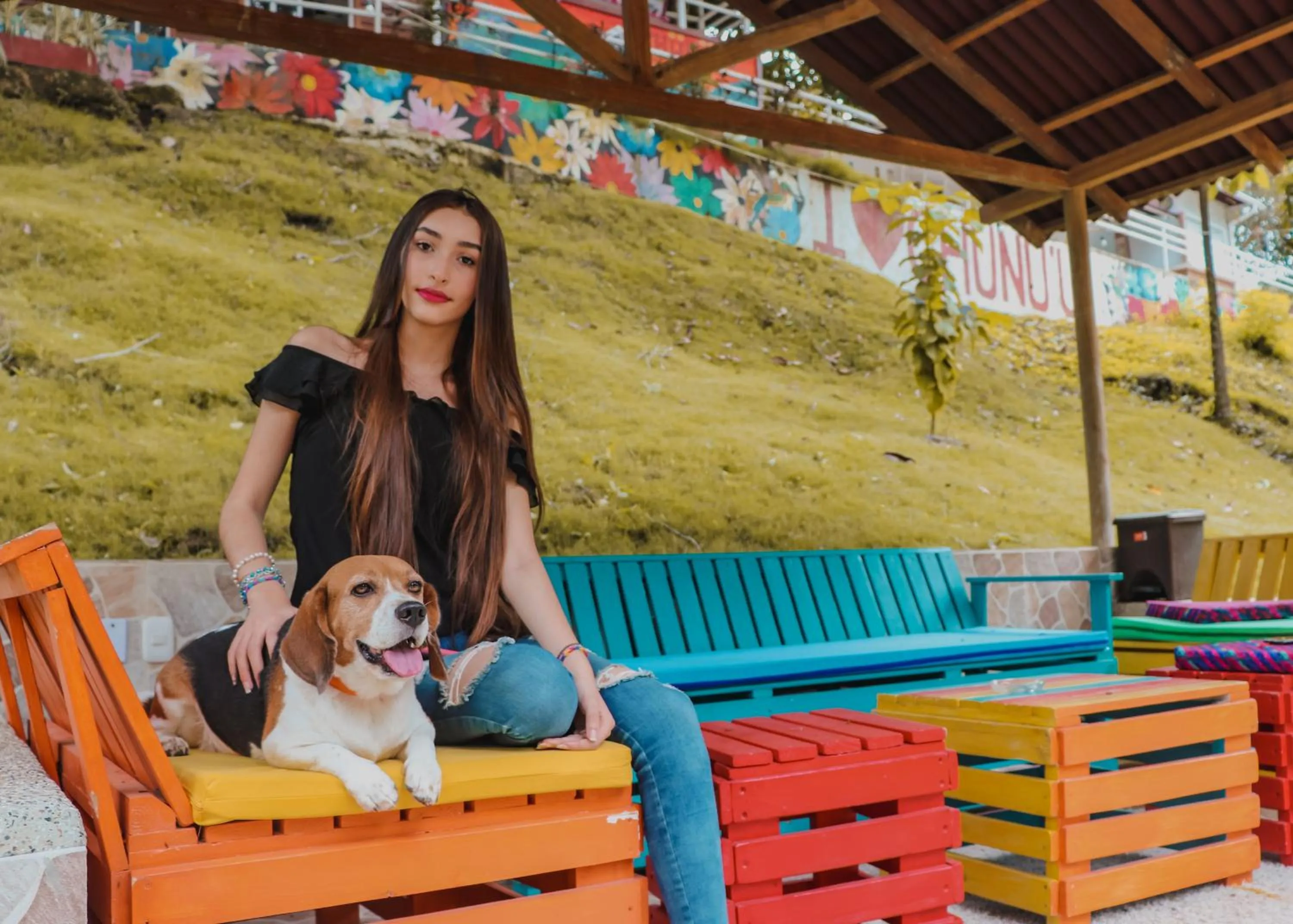 Lounge or bar in MINCA Chunuu - glamping - coworking MINCA