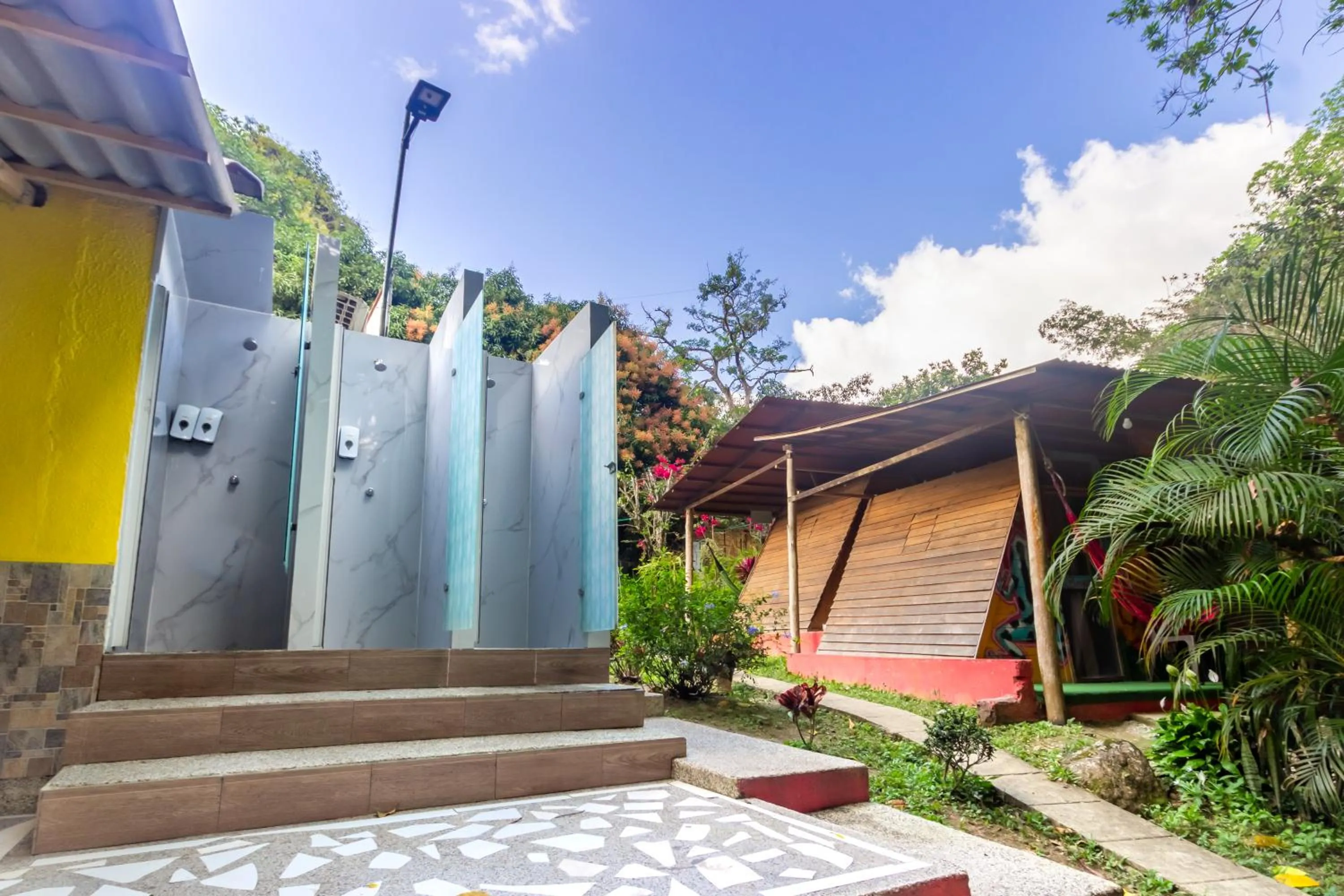 Bathroom in MINCA Chunuu - glamping - coworking MINCA