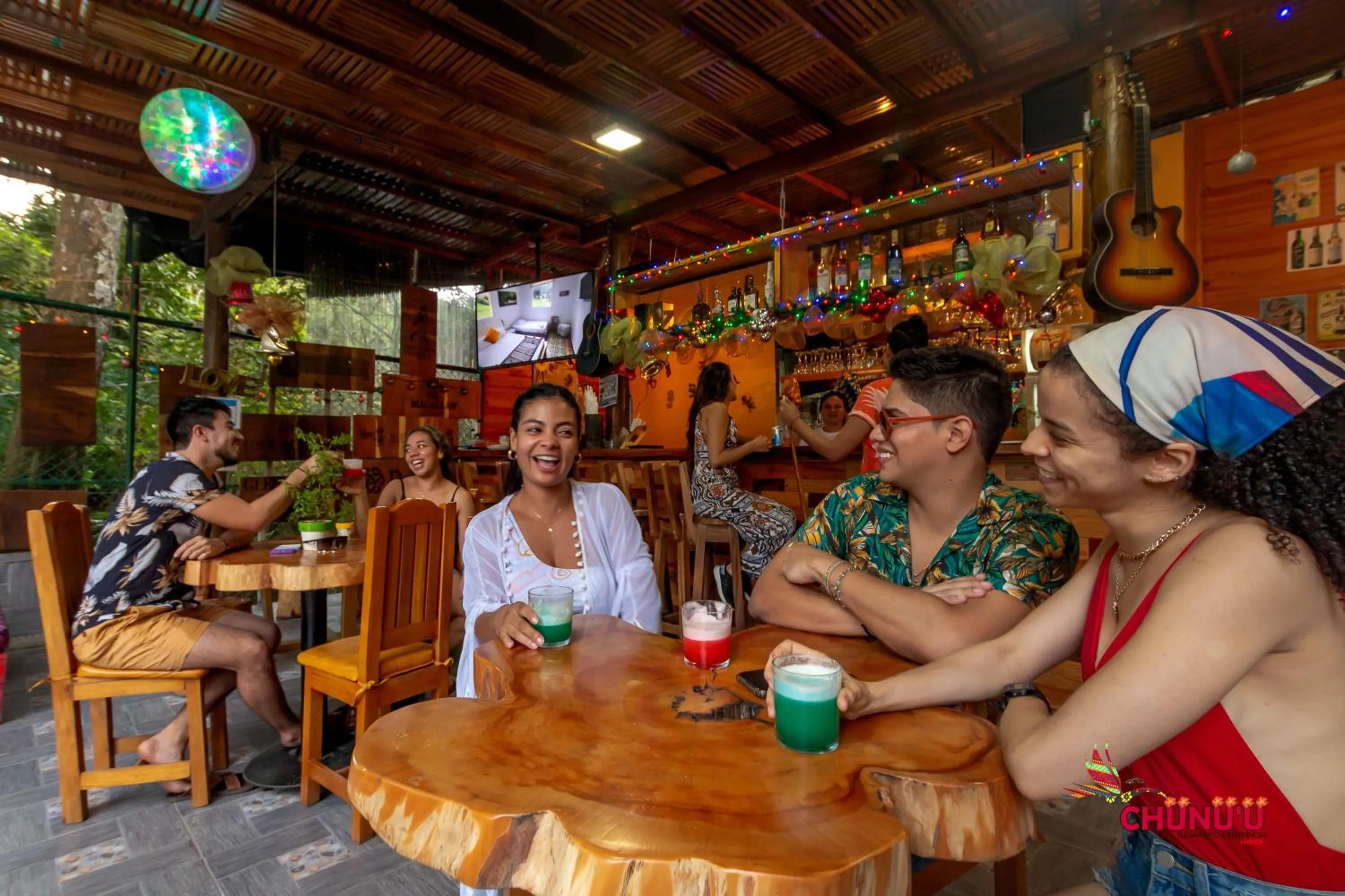 Lounge or bar in MINCA Chunuu - glamping - coworking MINCA