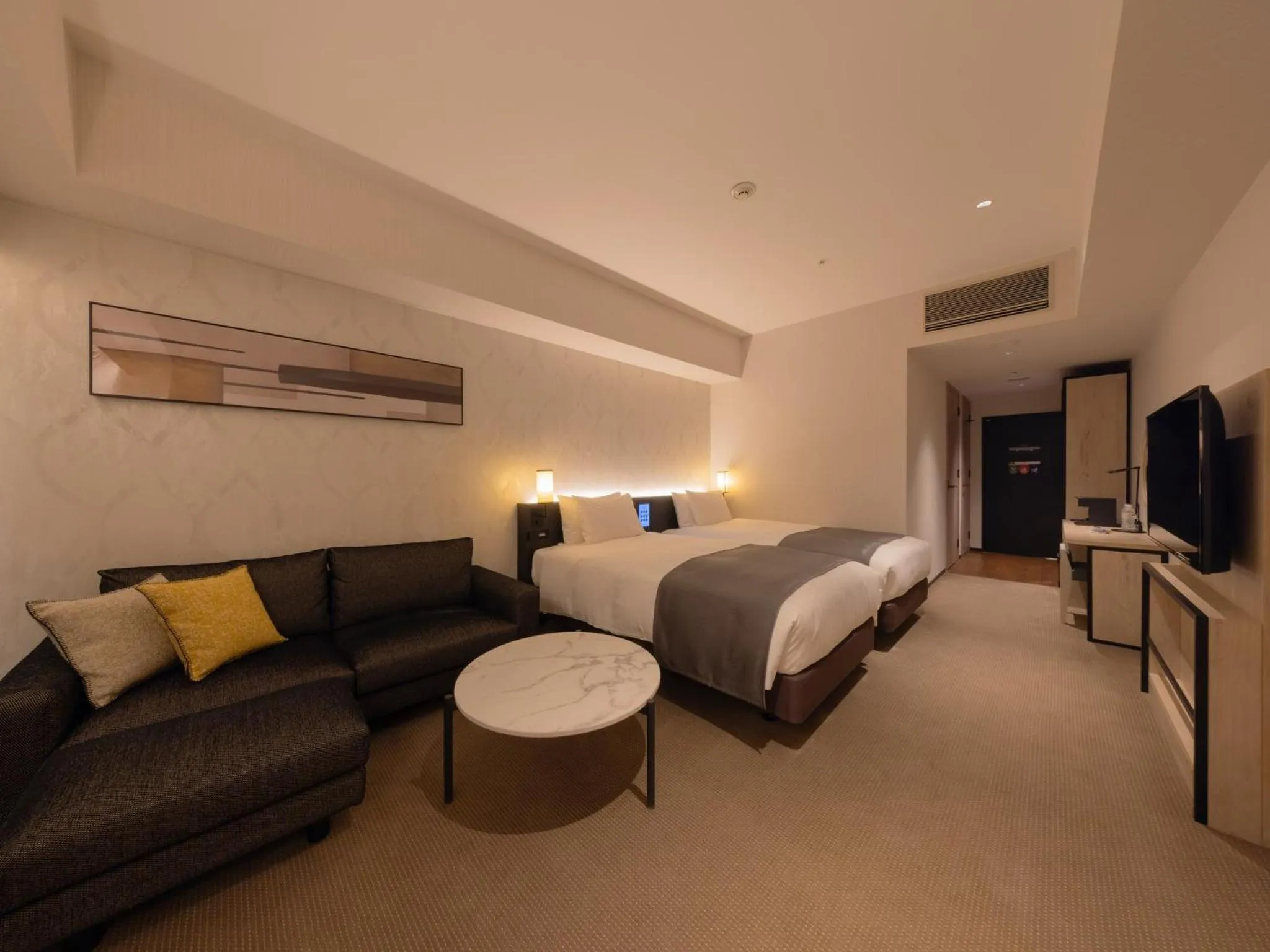 Photo of the whole room, Bed in LIBER HOTEL Osaka