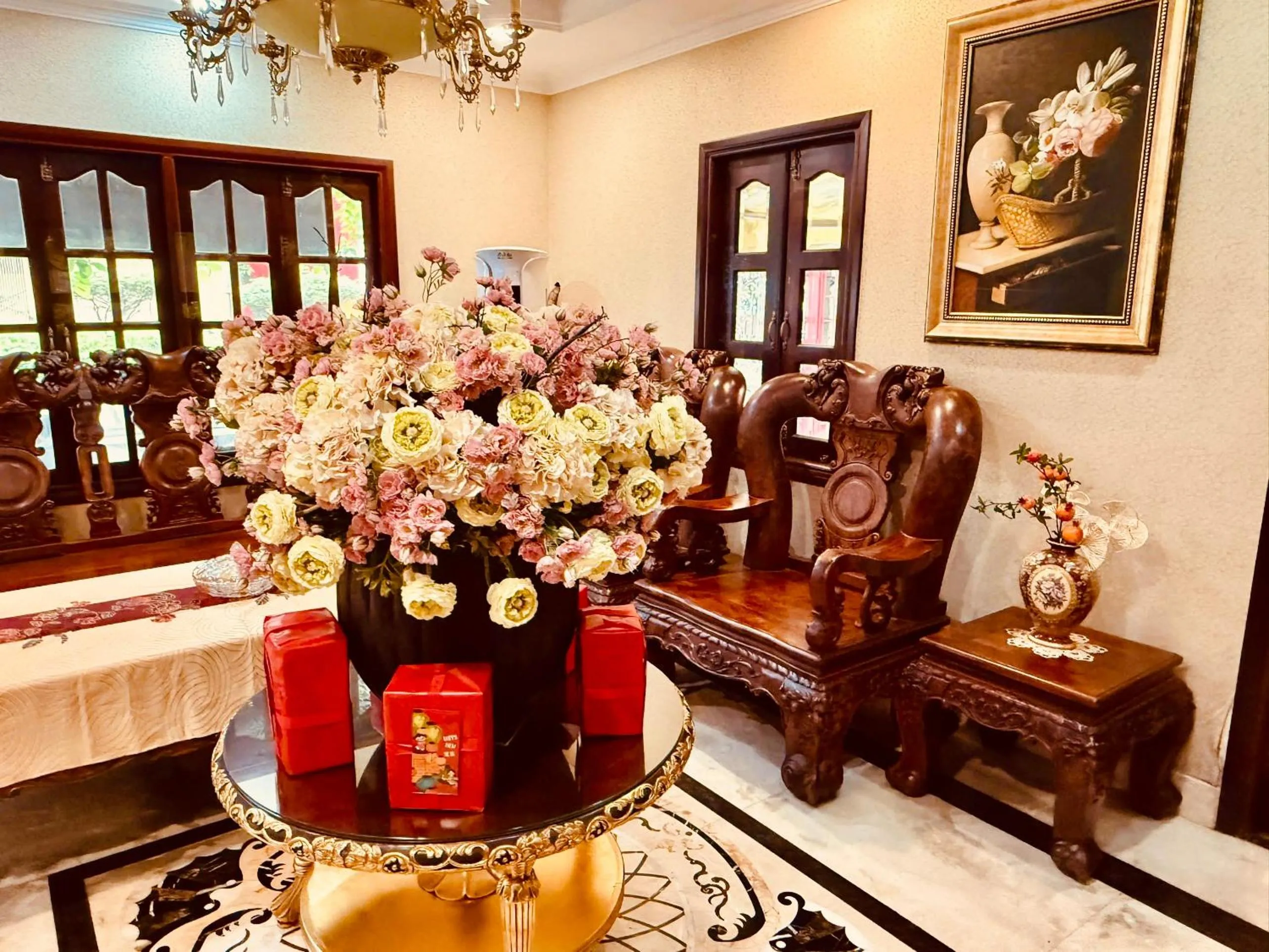 Lobby or reception in Air Star Hotel