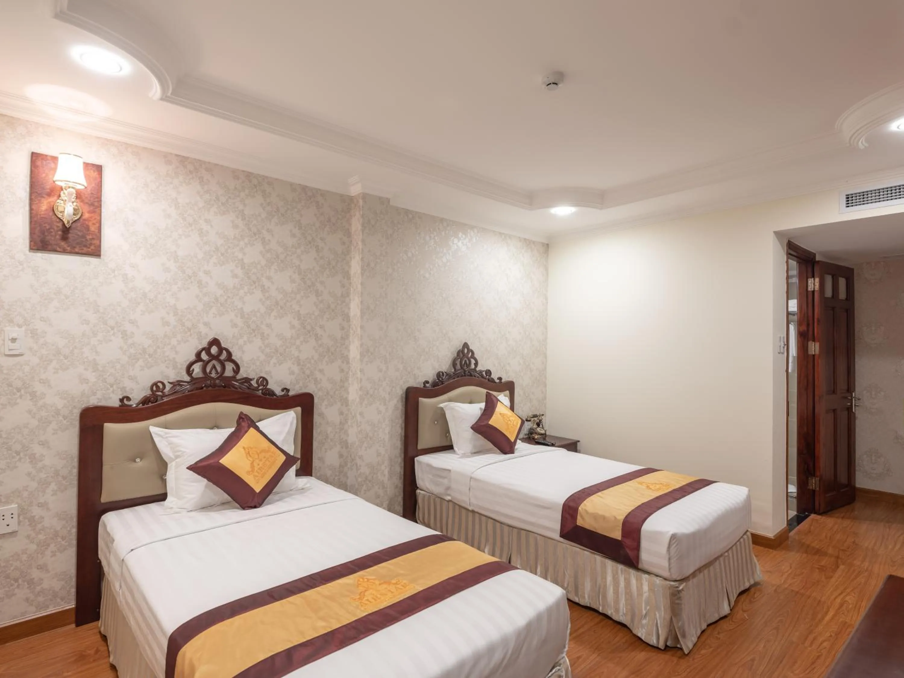 Bed in Air Star Hotel