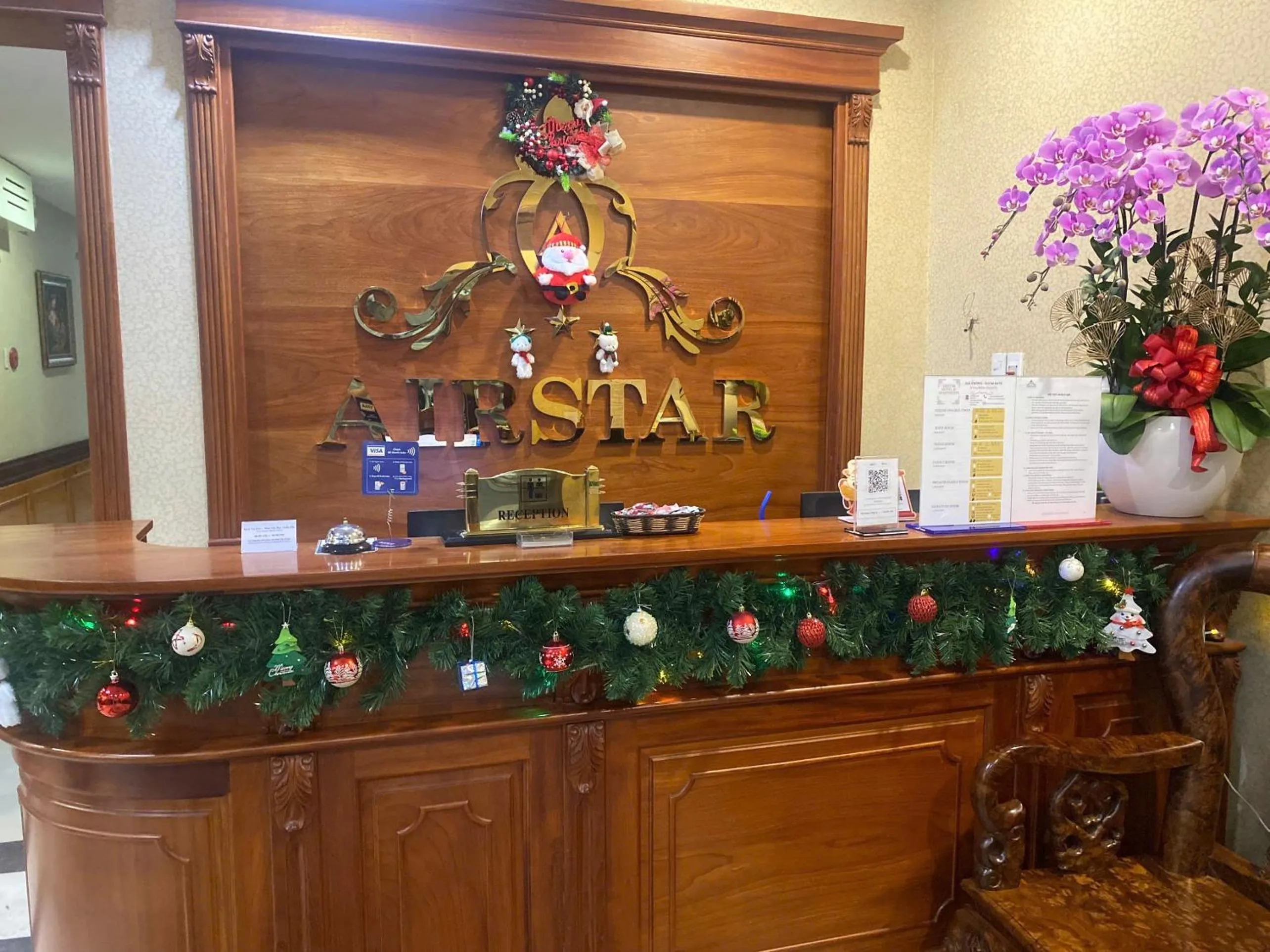Lobby or reception in Air Star Hotel