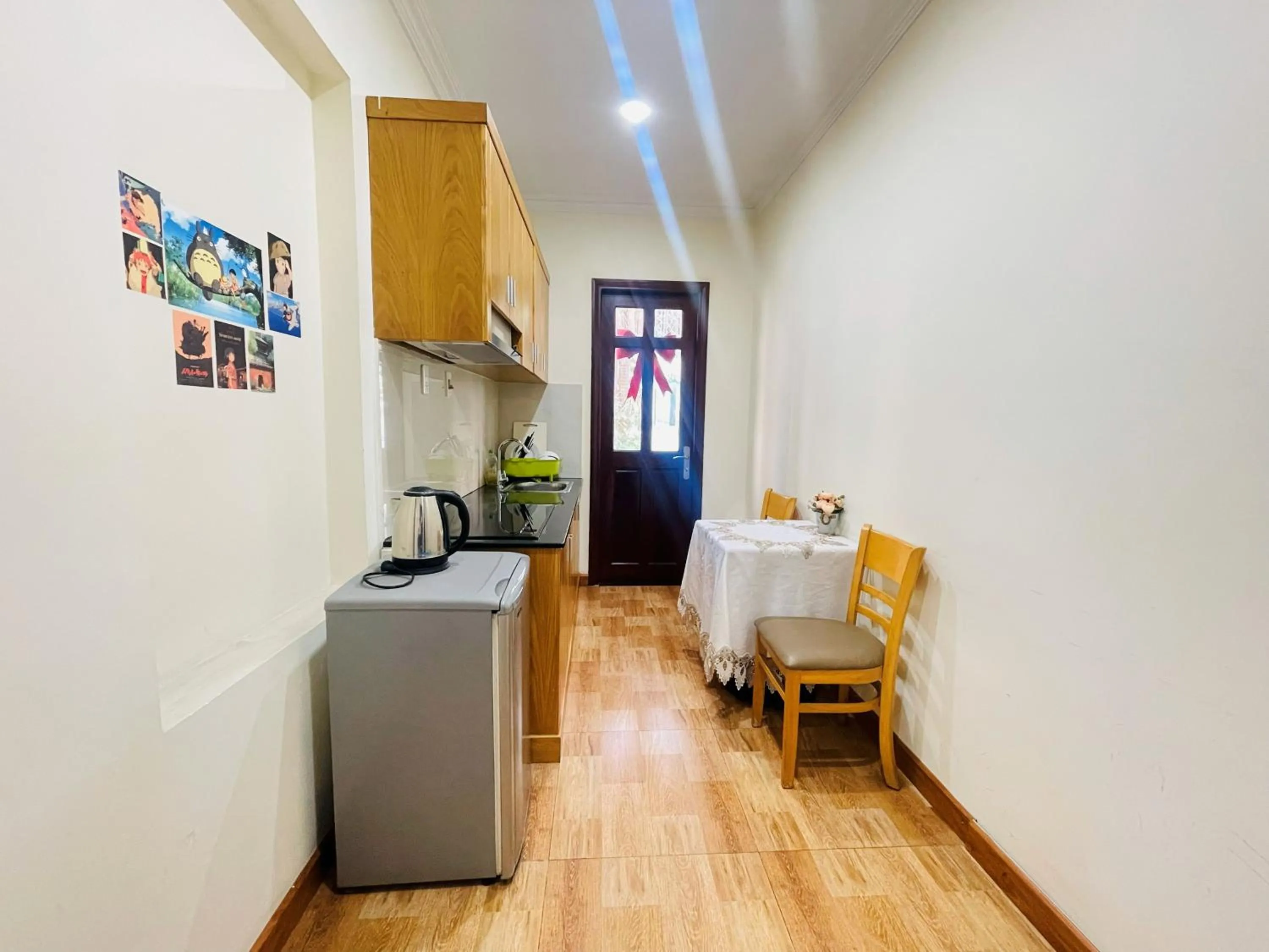 Kitchen or kitchenette in Air Star Hotel