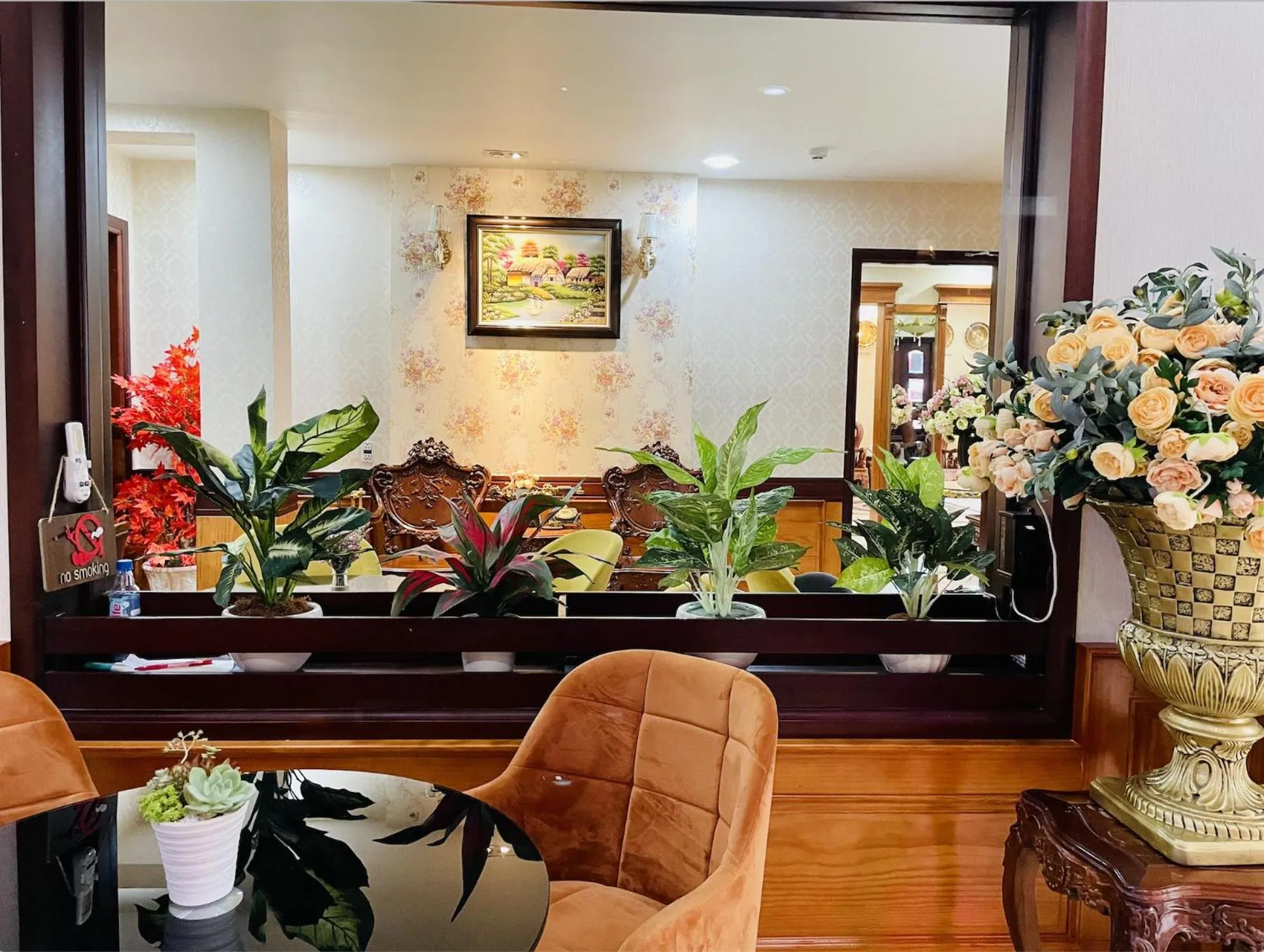 Seating area in Air Star Hotel