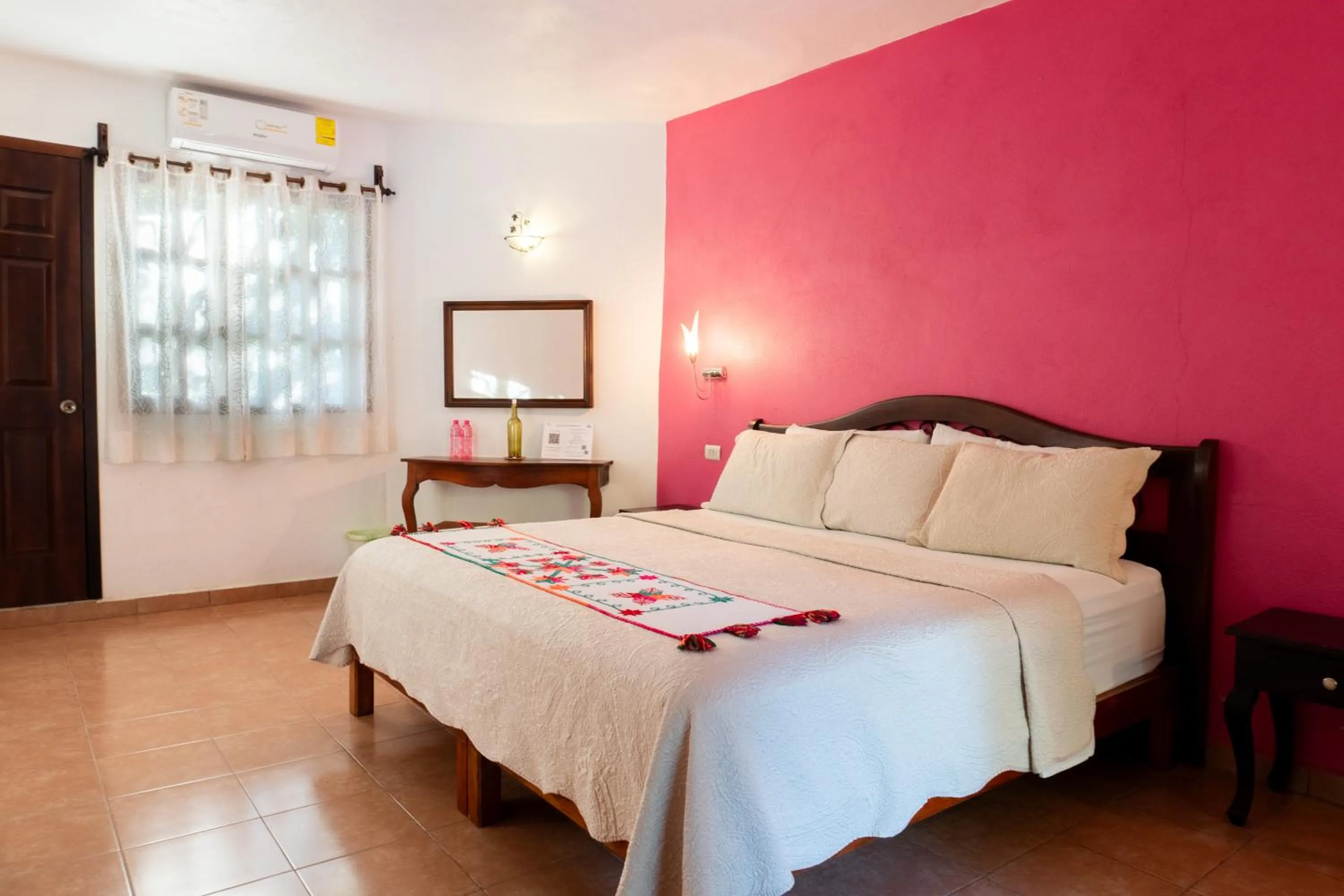 Bed in Hotel Paraíso Encantado