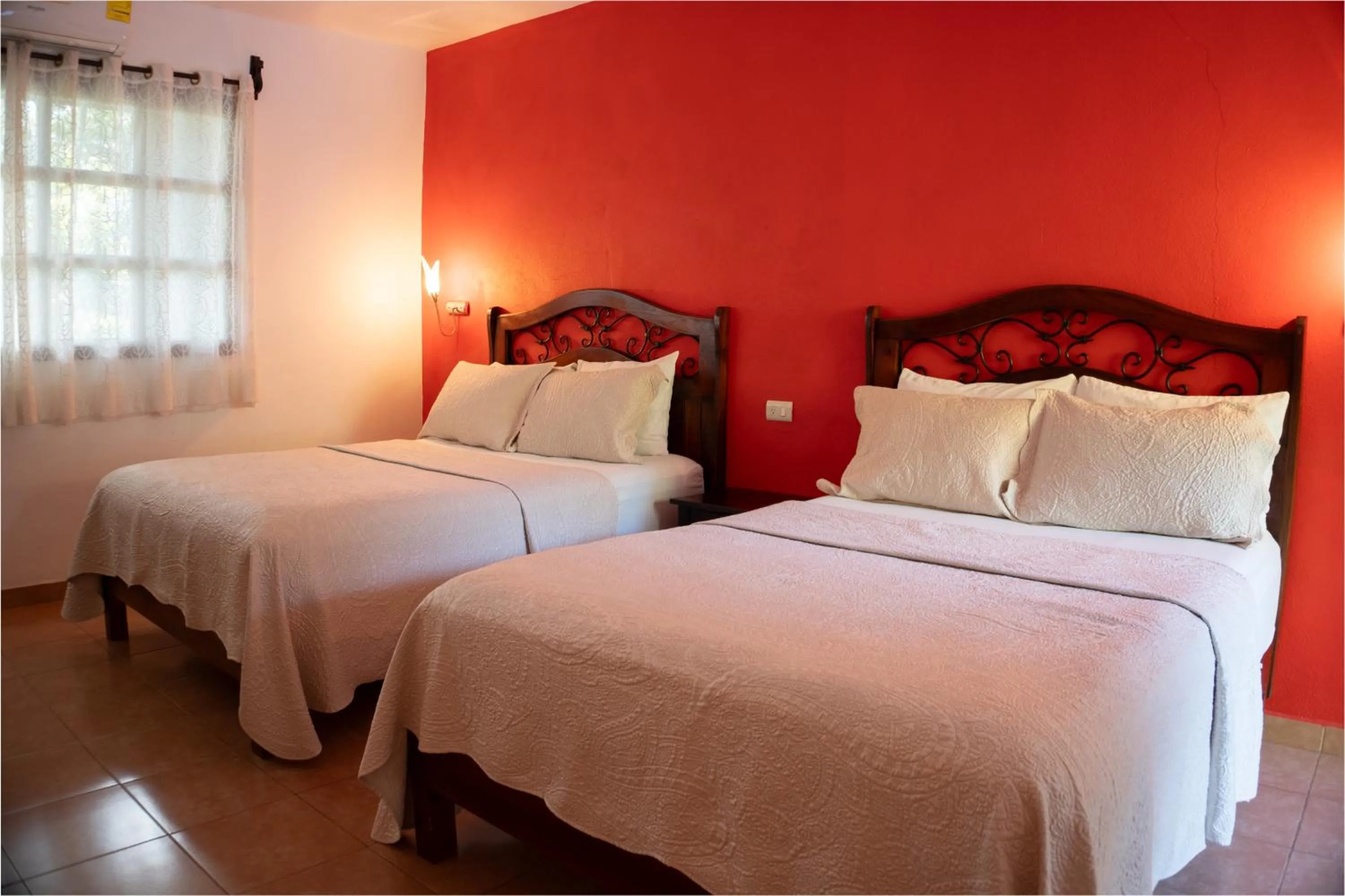 Bed in Hotel Paraíso Encantado