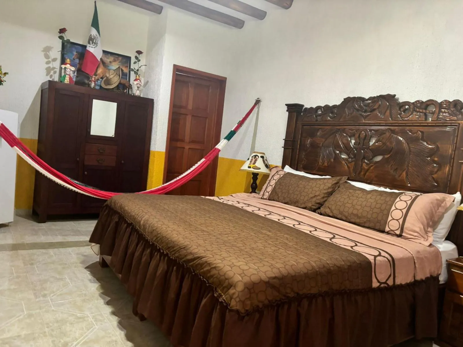 Bed in Casa Palagui Colonial