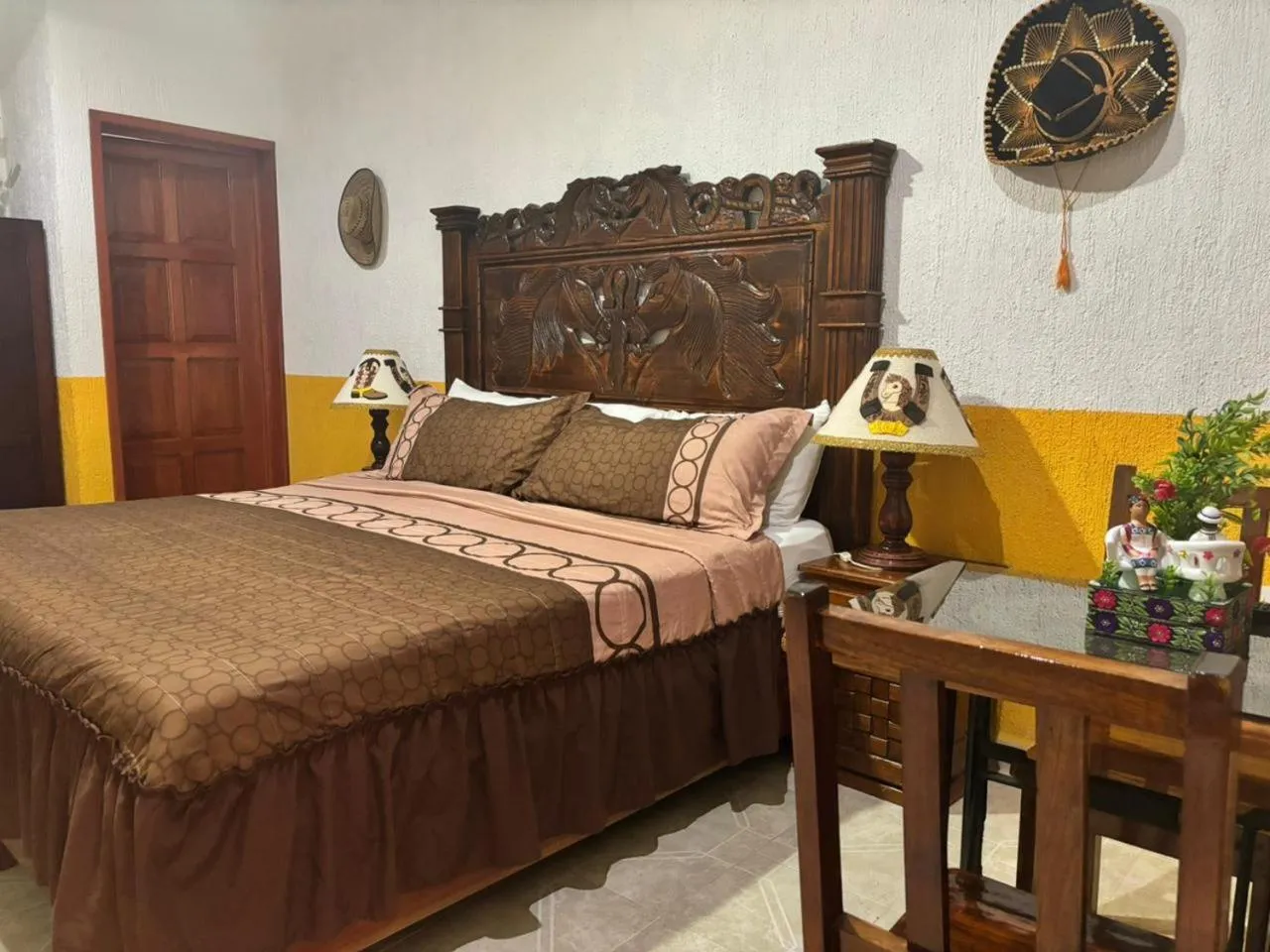 Bed in Casa Palagui Colonial