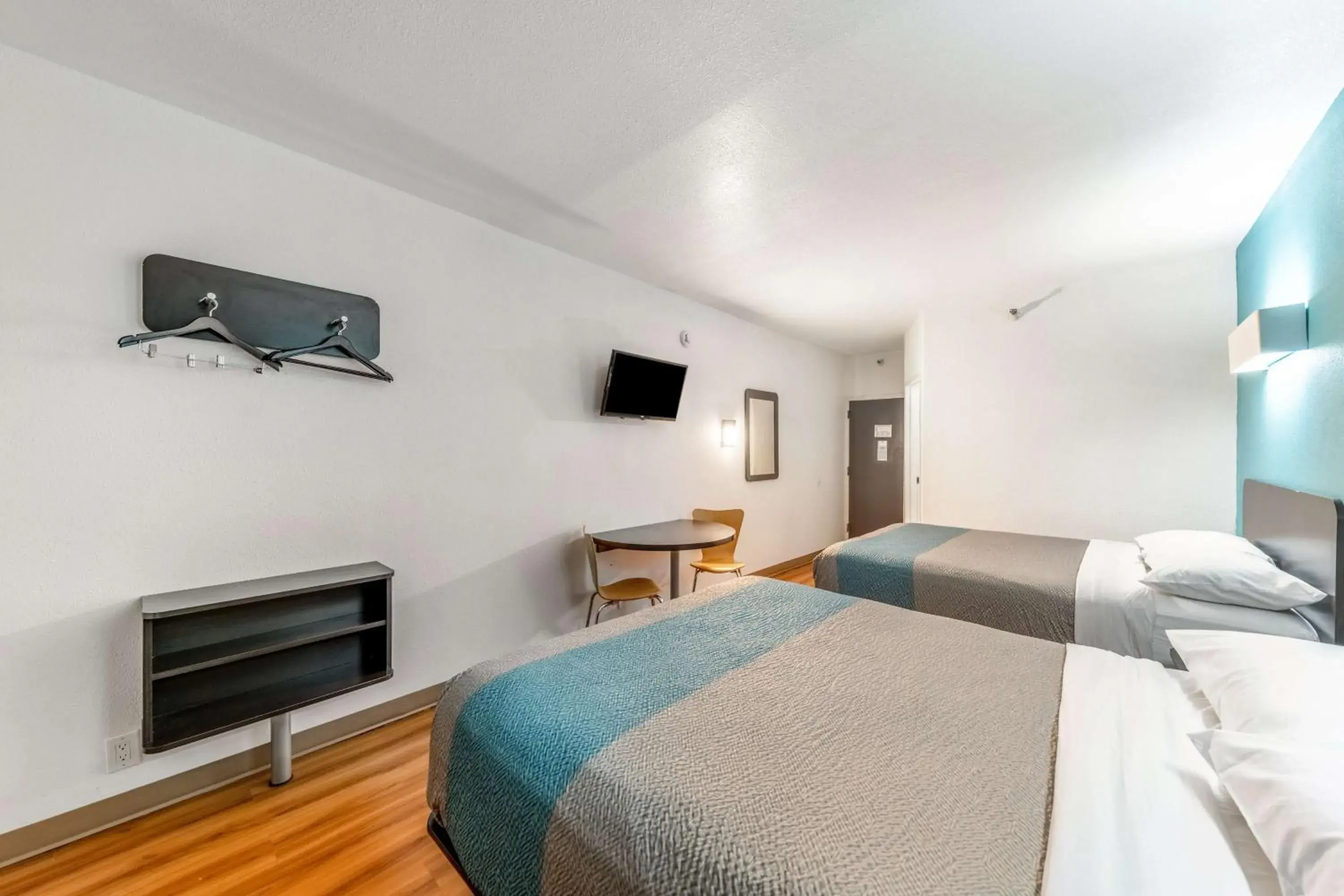 Queen Room with Two Queen Beds - Non-Smoking in Motel 6-Lewisville, TX - Medical City Queen Room with Two Queen Beds - Non-Smoking in Motel 6-Lewisville, TX - Medical City