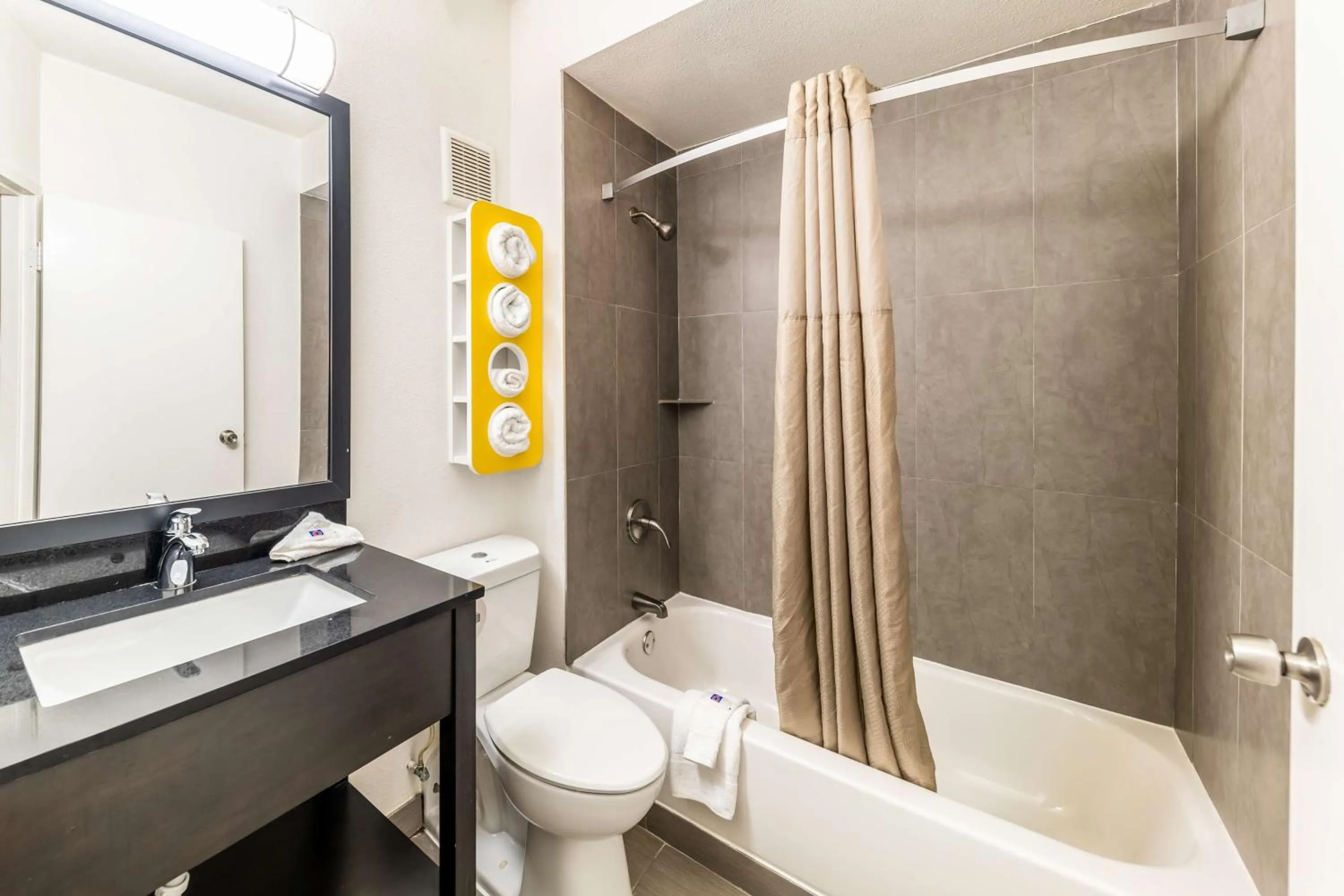 Bathroom in Motel 6-Lewisville, TX - Medical City