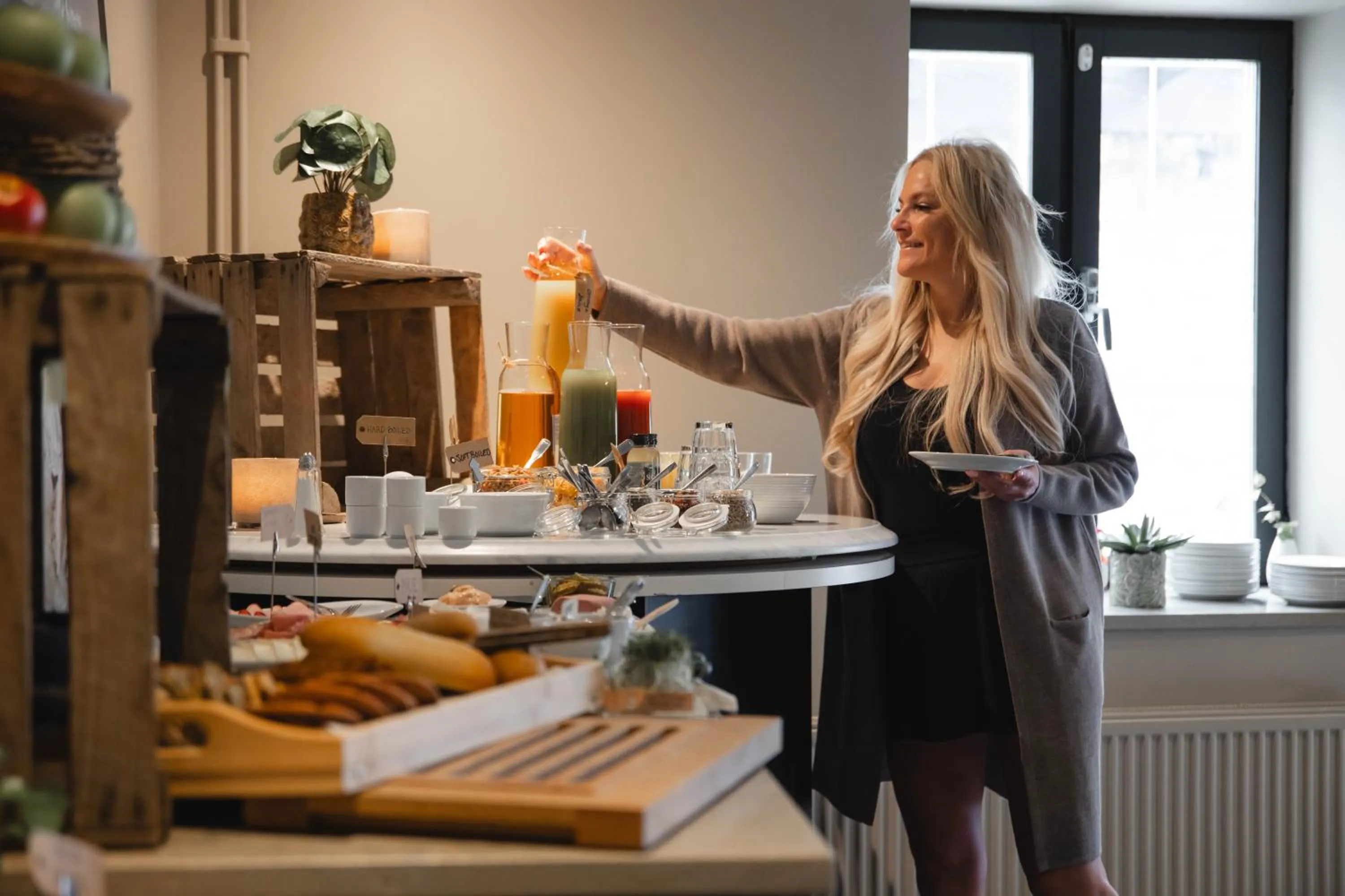 Food and drinks in Villa Gutebagge Hotell