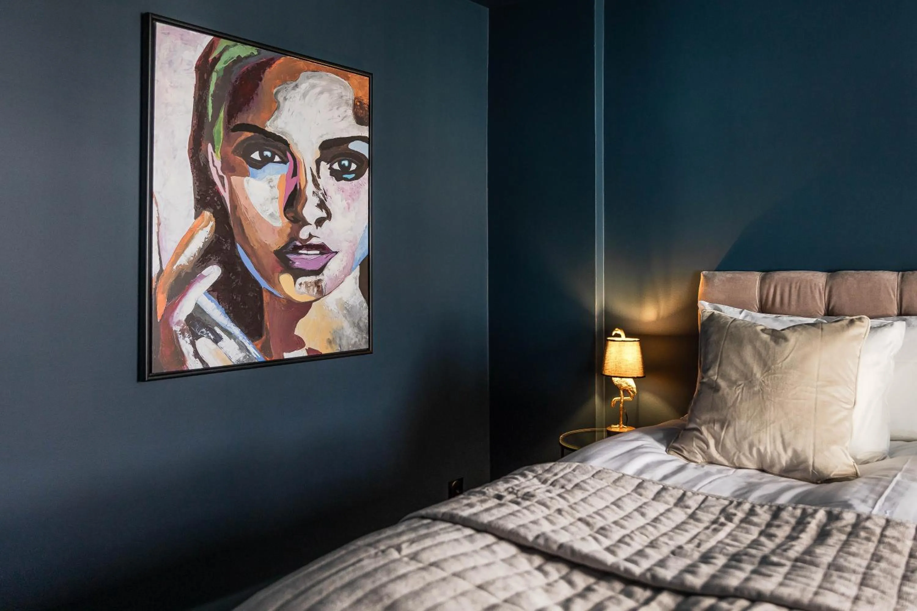 Bed in Villa Gutebagge Hotell