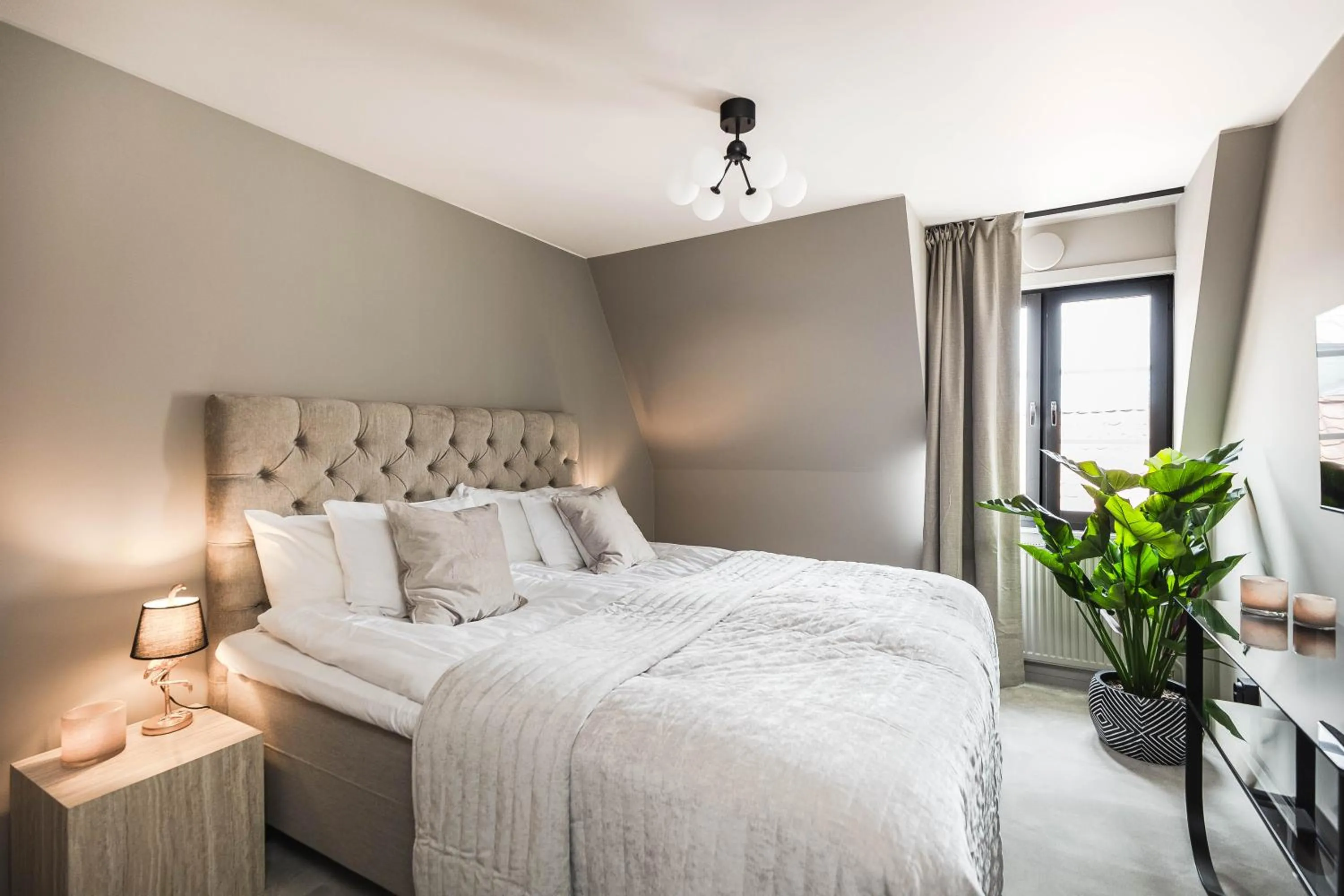 Bed in Villa Gutebagge Hotell