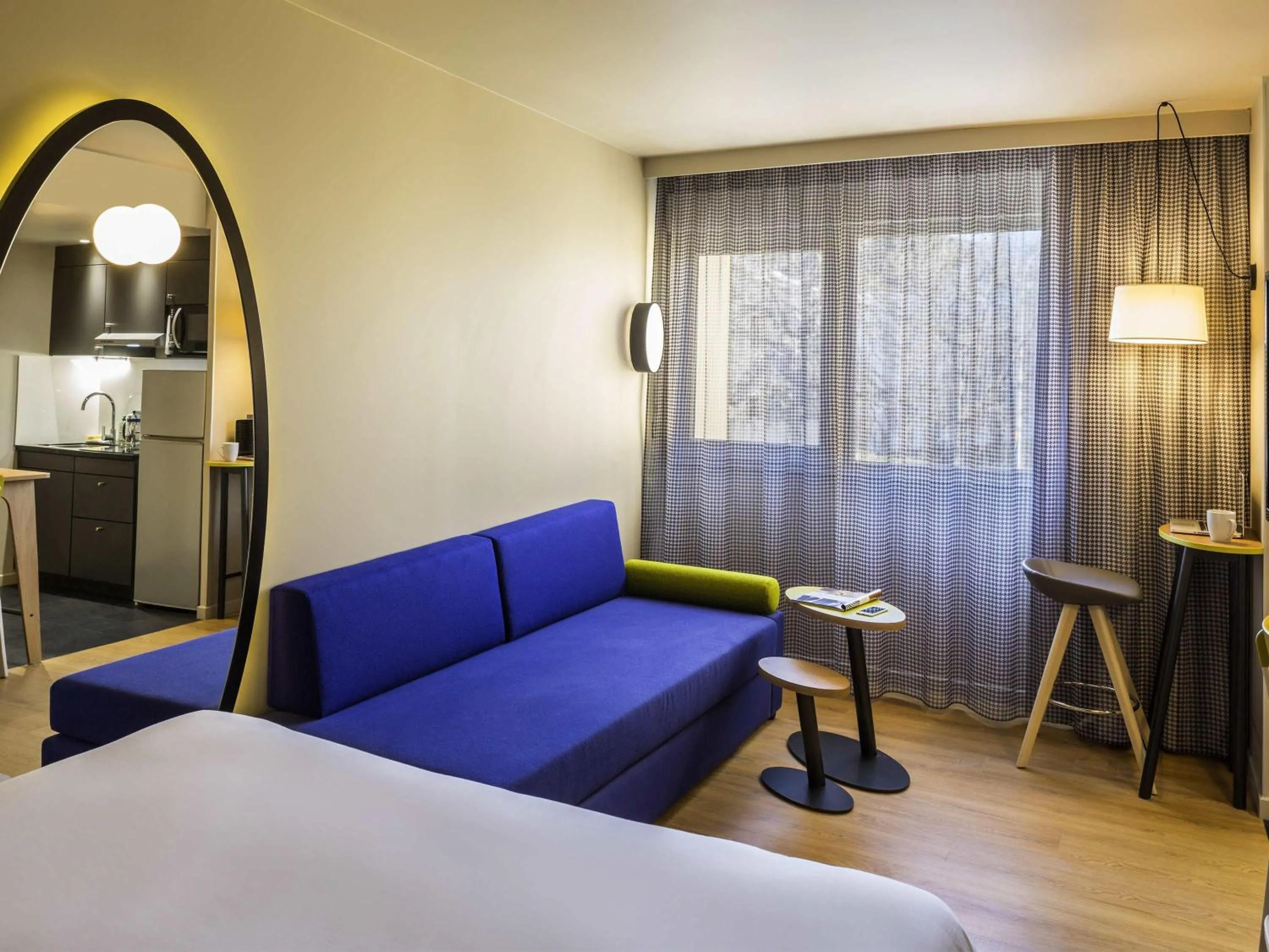 Bedroom, Bed in Aparthotel Adagio access Montpellier Centre